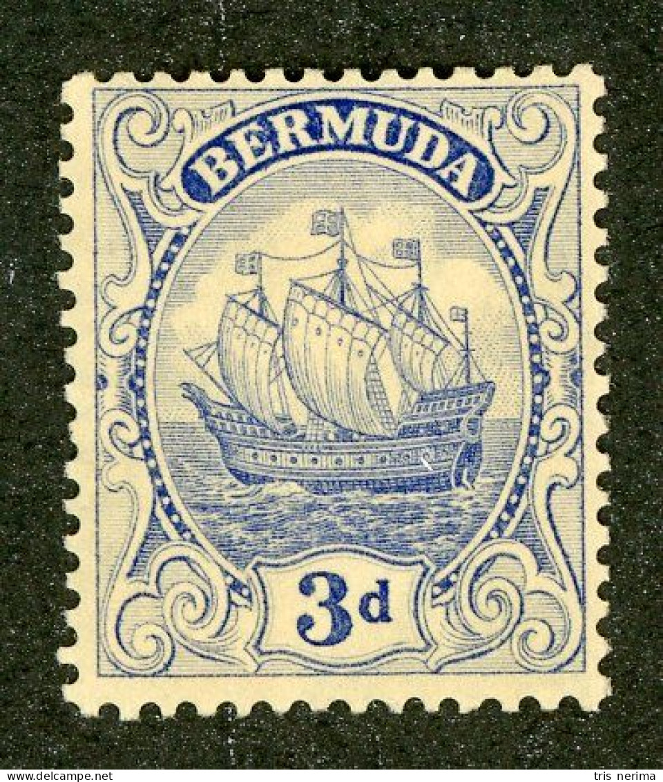 4723 BCx Bermuda 1924 Scott 88 M* (Lower Bids 20% Off) - Bermuda