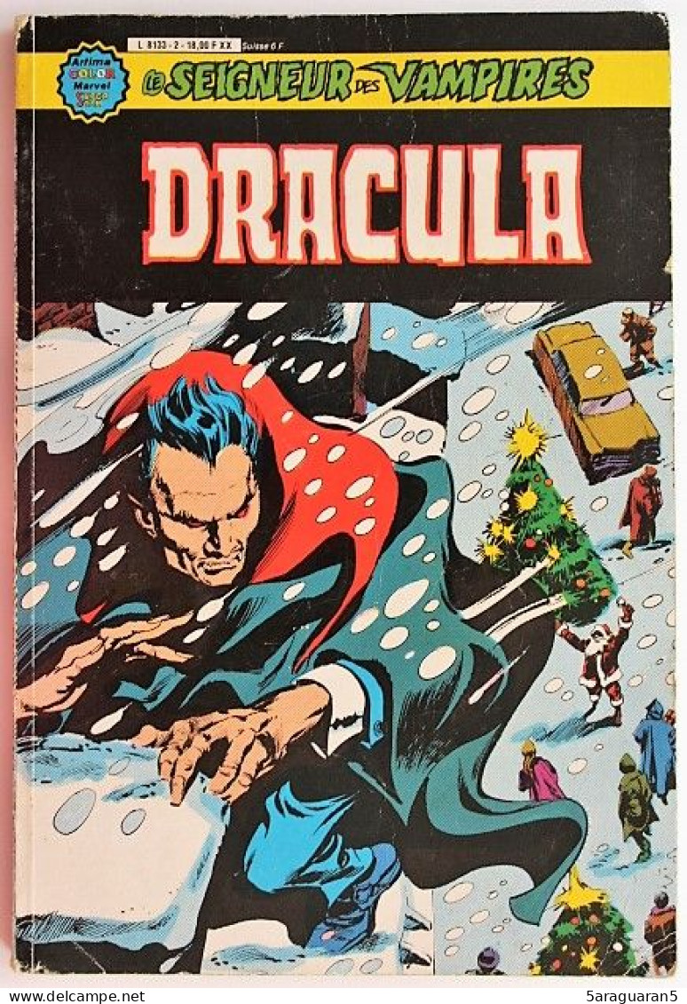 BD DRACULA LE VAMPIRE - Recueil 2 - Le Fils De Dracula / Requiem Pour Un Vampire - EO 1981 Arédit - Dracula