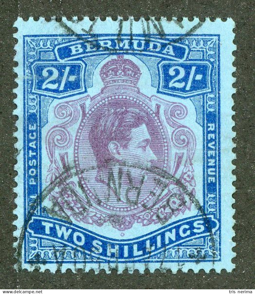 4727 BCx Bermuda 1942 Scott 123b Used (Lower Bids 20% Off) - Bermuda