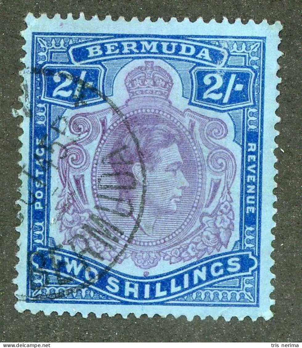 4728 BCx Bermuda 1942 Scott 123b Used (Lower Bids 20% Off) - Bermuda