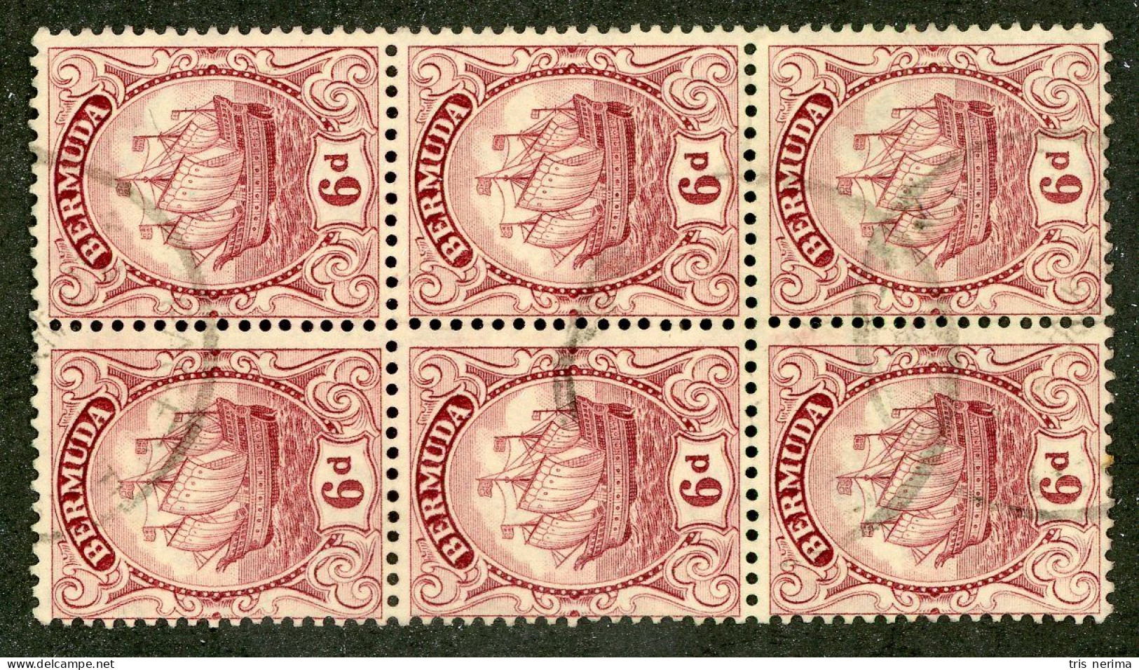 4738 BCx Bermuda 1924 Scott 91 Used (Lower Bids 20% Off) - Bermuda