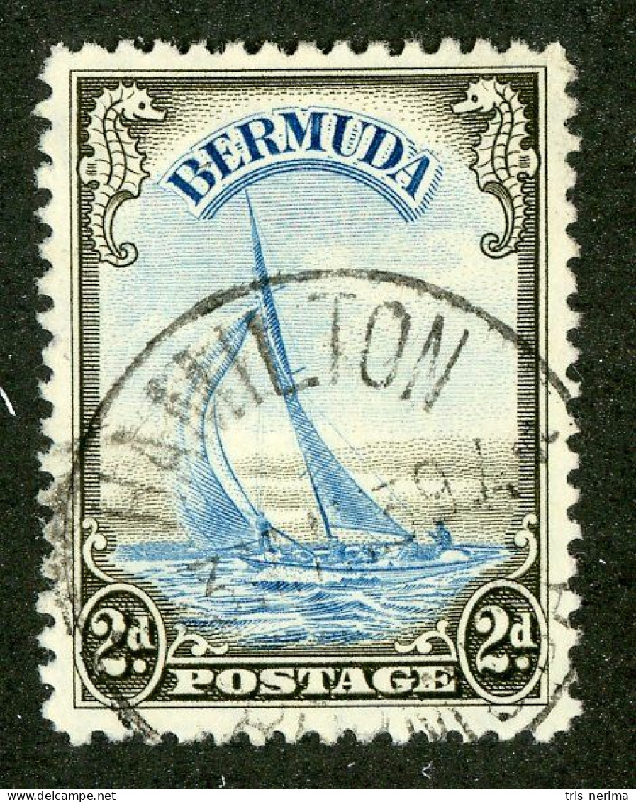 4754 BCx Bermuda 1938 Scott 109 Used (Lower Bids 20% Off) - Bermuda