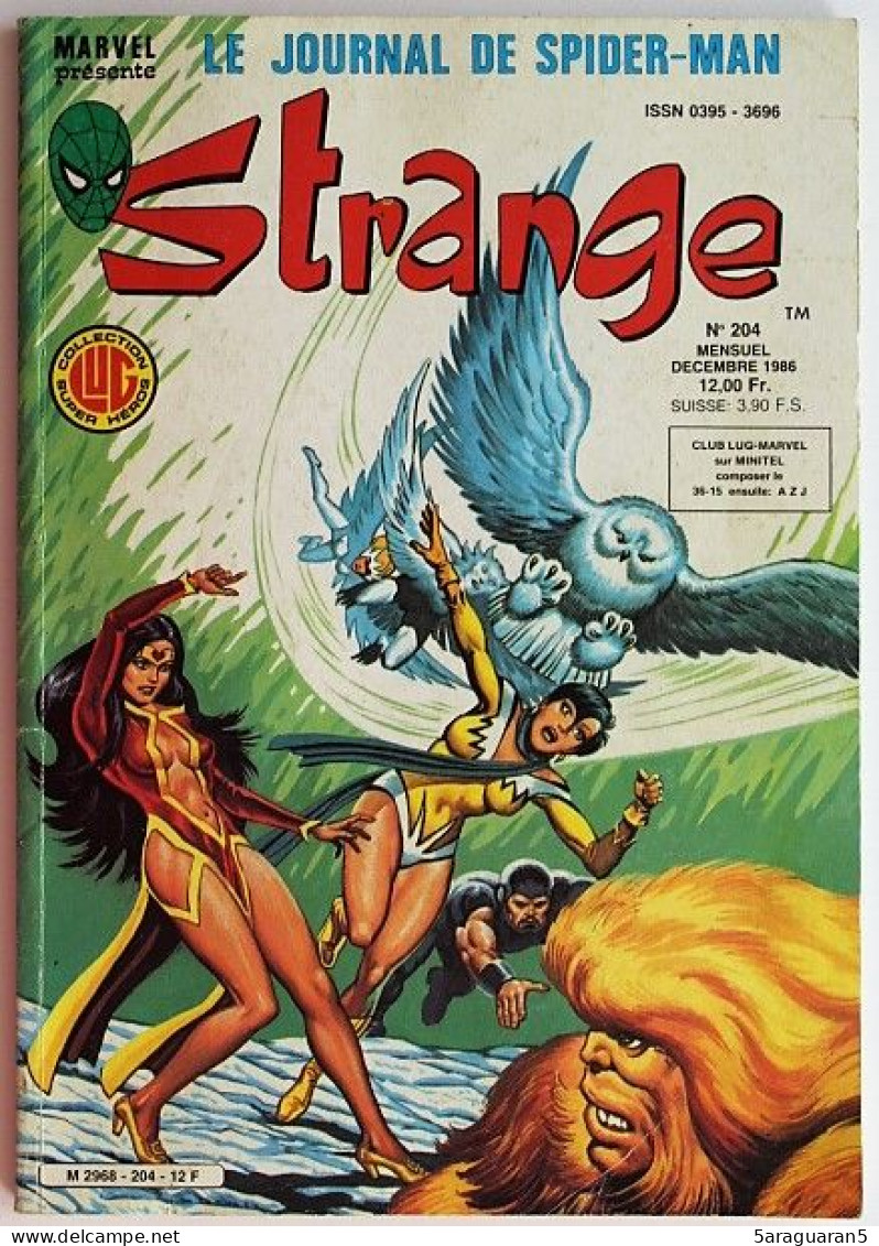 BD STRANGE - 204 - EO 1986 LUG Super Héros - Strange