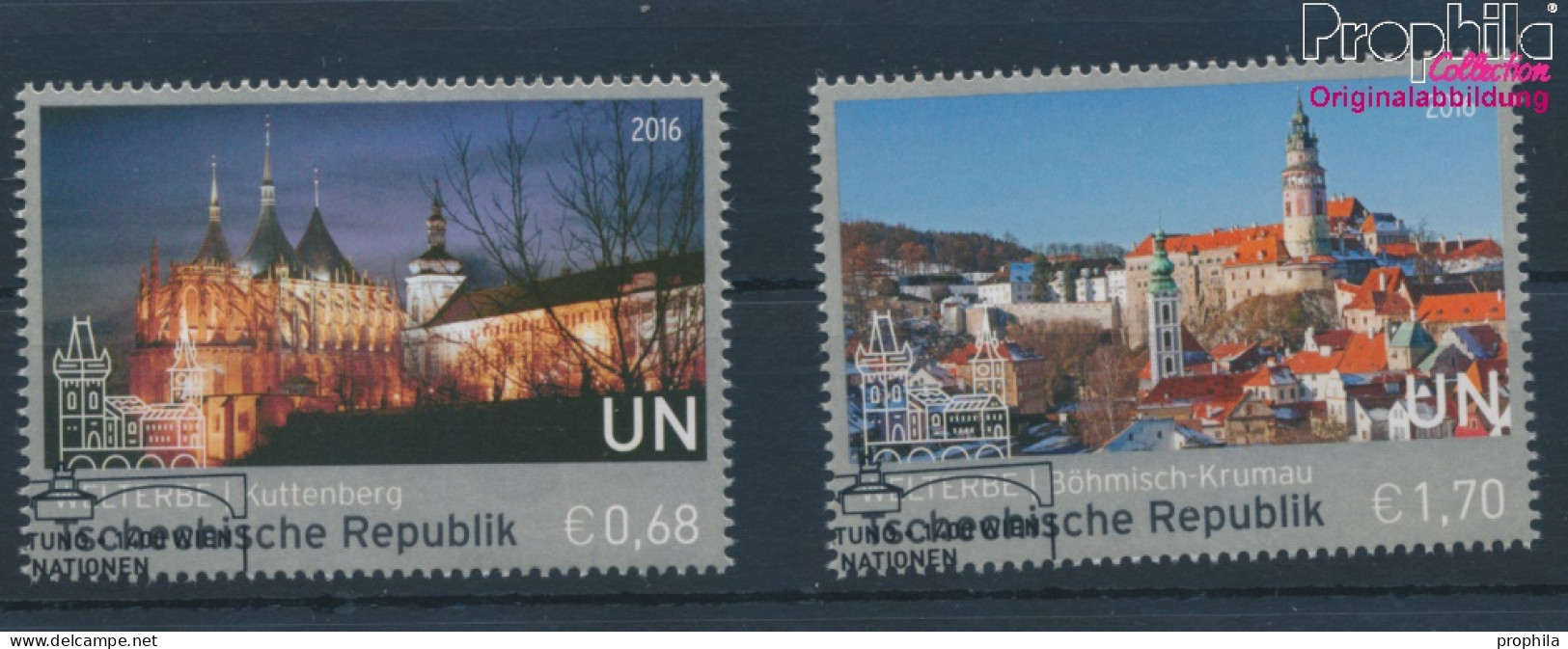 UNO - Wien 925-926 (kompl.Ausg.) Gestempelt 2016 UNESCO Welterbe (10100589 - Gebraucht