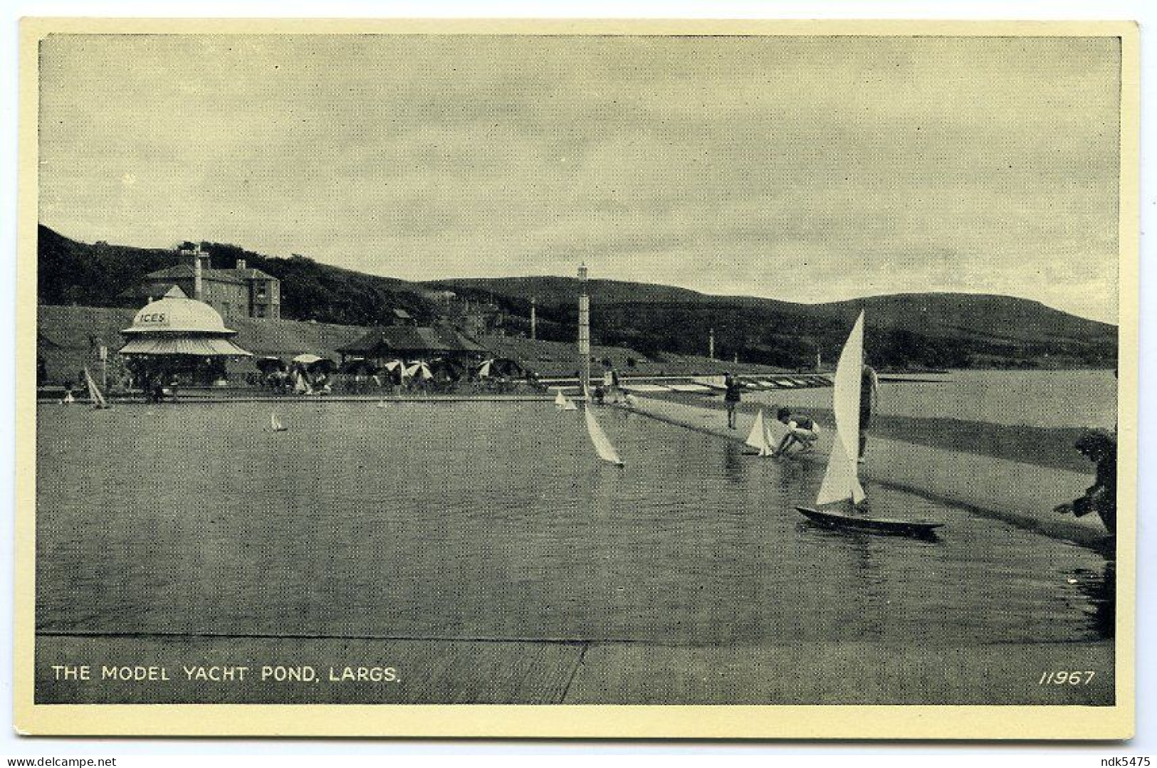 LARGS : THE MODEL YACHT POND - Ayrshire