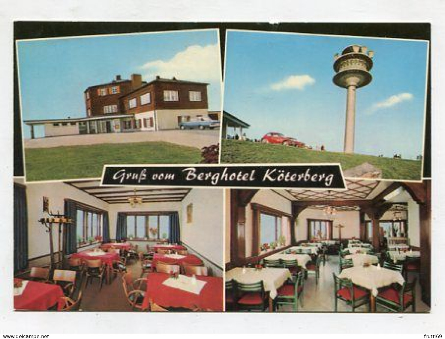 AK 140641 GERMANY - Porta Westfalica - Lügde-Köterberg - Berghotel Und Gaststätte Köterberg - Lüdge