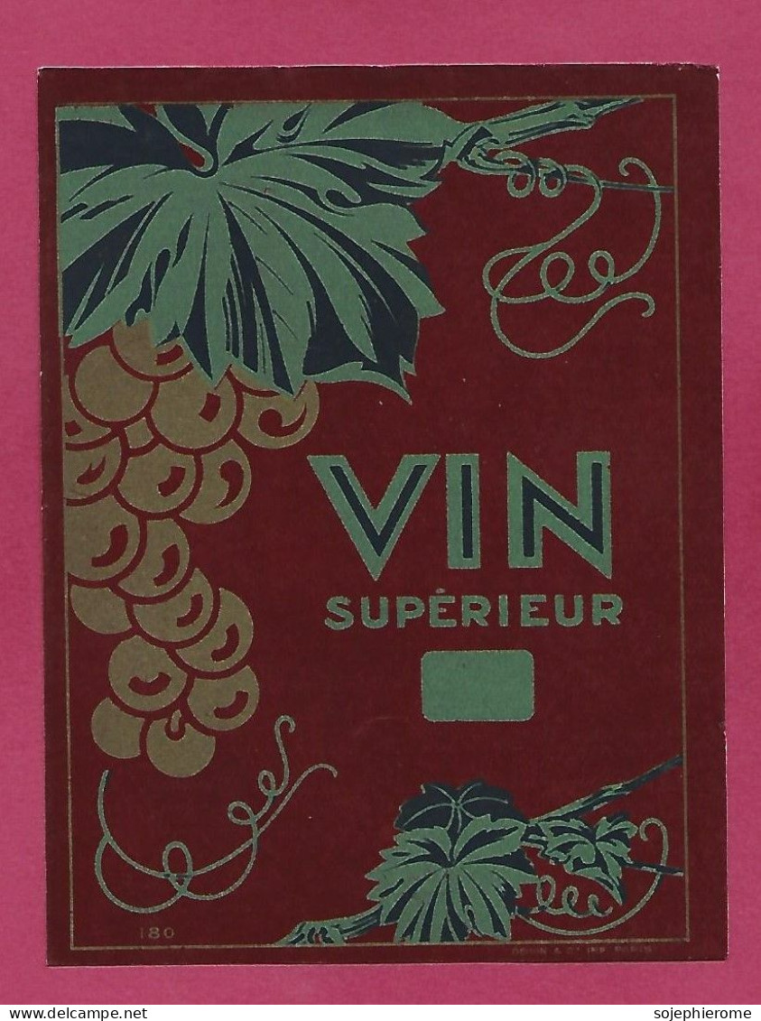 étiquette Vin Supérieur - Sonstige & Ohne Zuordnung