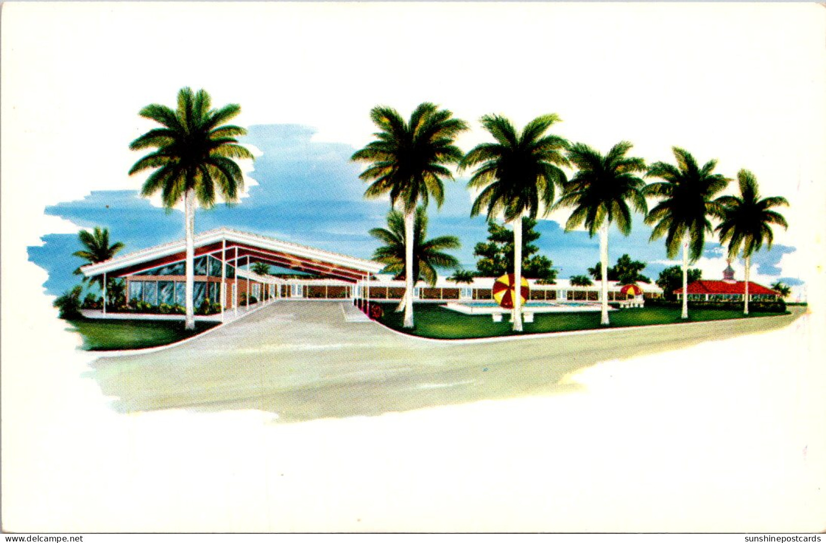 Florida Fort Myers Driftwood Motor Lodge And Howard Johnson's Restaurant - Fort Myers