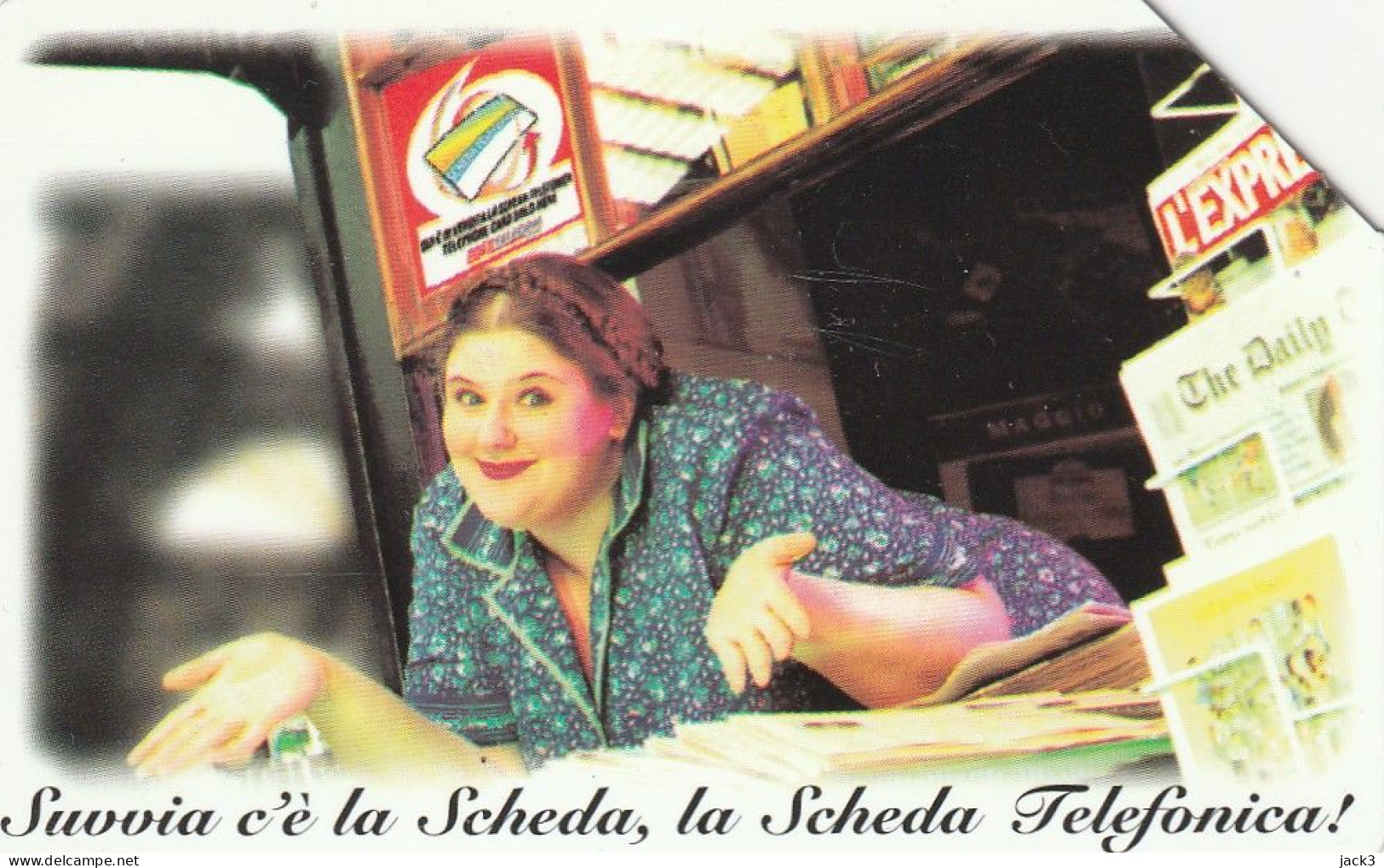 SCHEDA TELEFONICA TELECOM - LA SCHEDA E' UNA COSA MERAVIGLIOSA (2 SCANS) - Public Themes