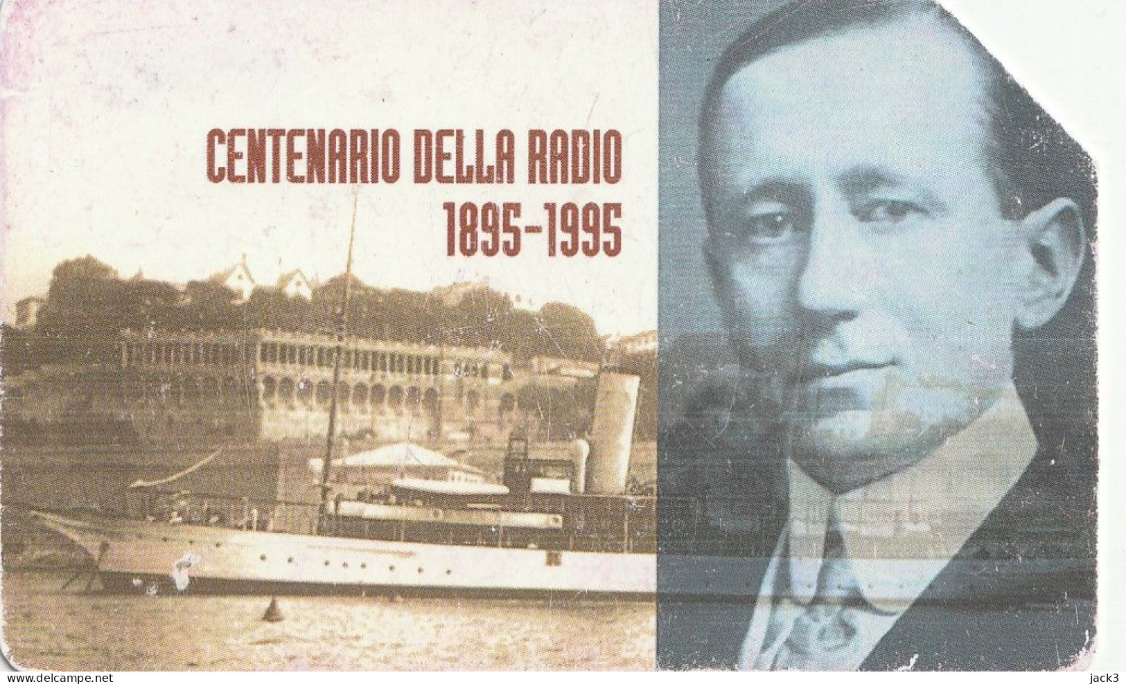 SCHEDA TELEFONICA TELECOM - CENTENARIO DELLA RADIO  (2 SCANS) - Publiques Thématiques