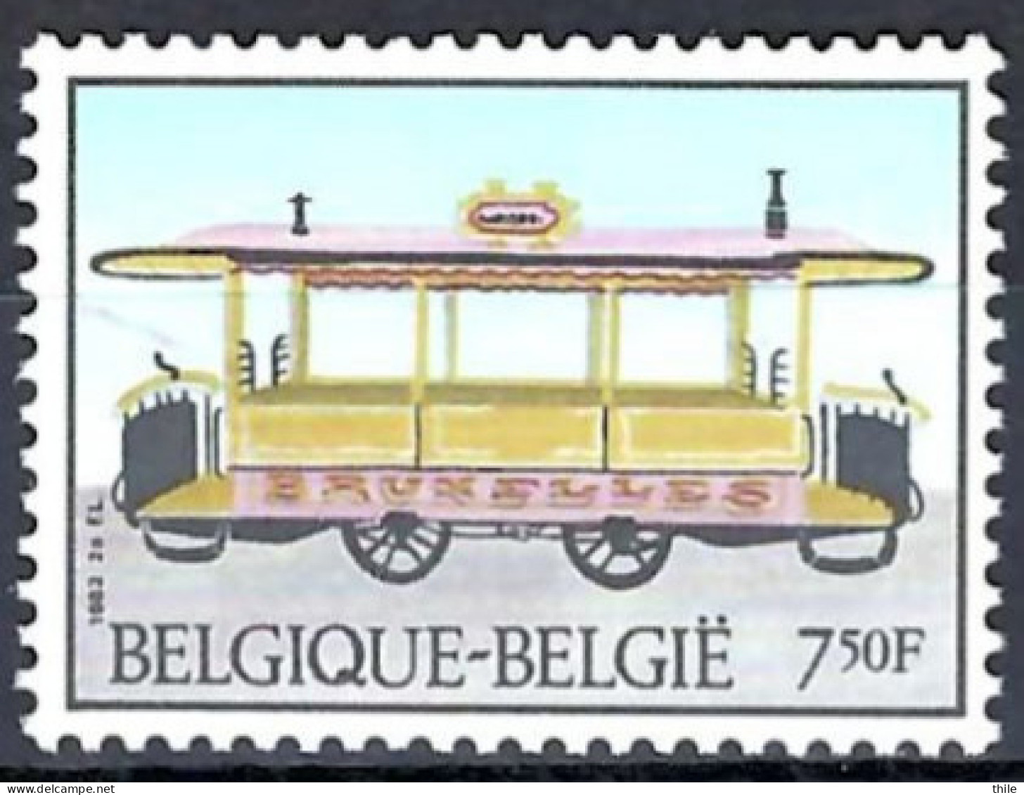 COB 2079-Cu ** - Ligne Rouge - 1961-1990