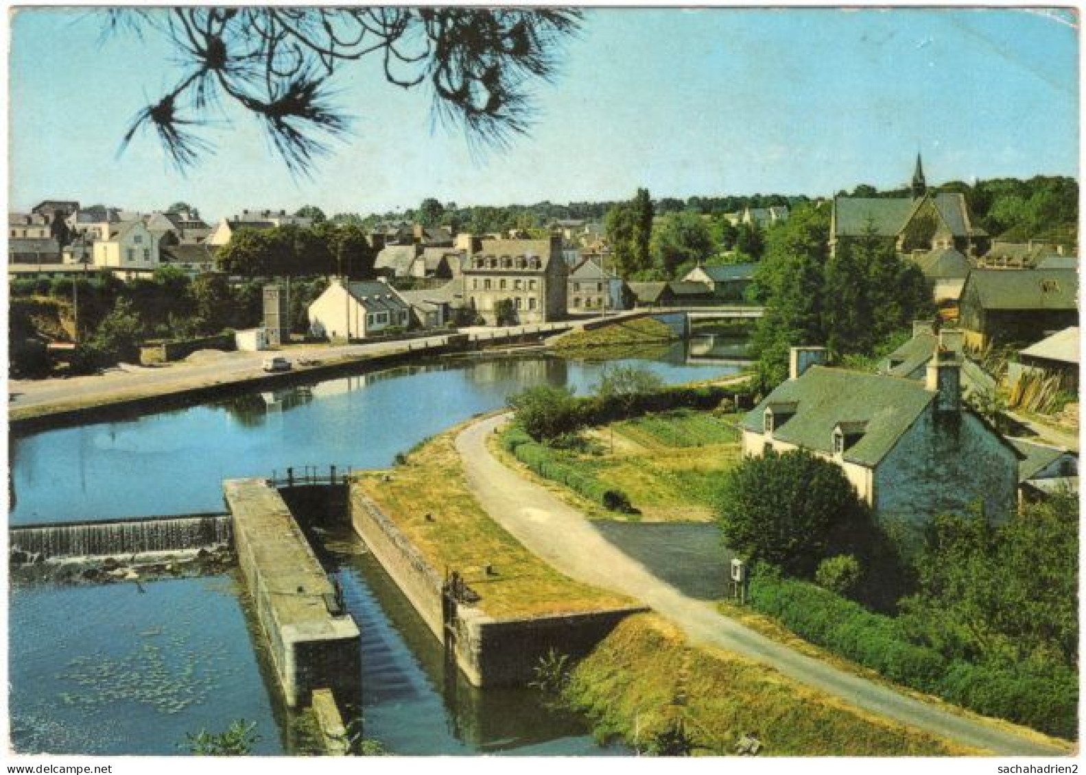 56. Gf. ROHAN. L'écluse Sur Le Canal De Nantes à Brest. 8 - Rohan