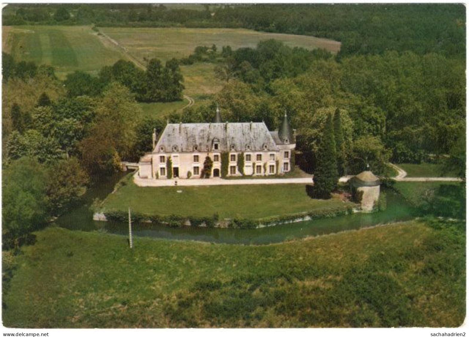 37. Gf. Environs De CLERE-LES-PINS. Vue Aérienne. Château De Crémille. 6107 - Cléré-les-Pins