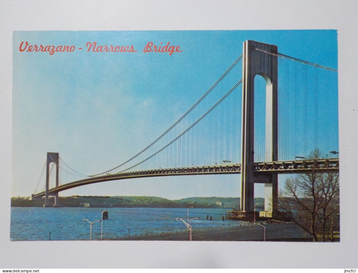 NEW YORK  Verrazano Narrows Bridge - Bruggen En Tunnels