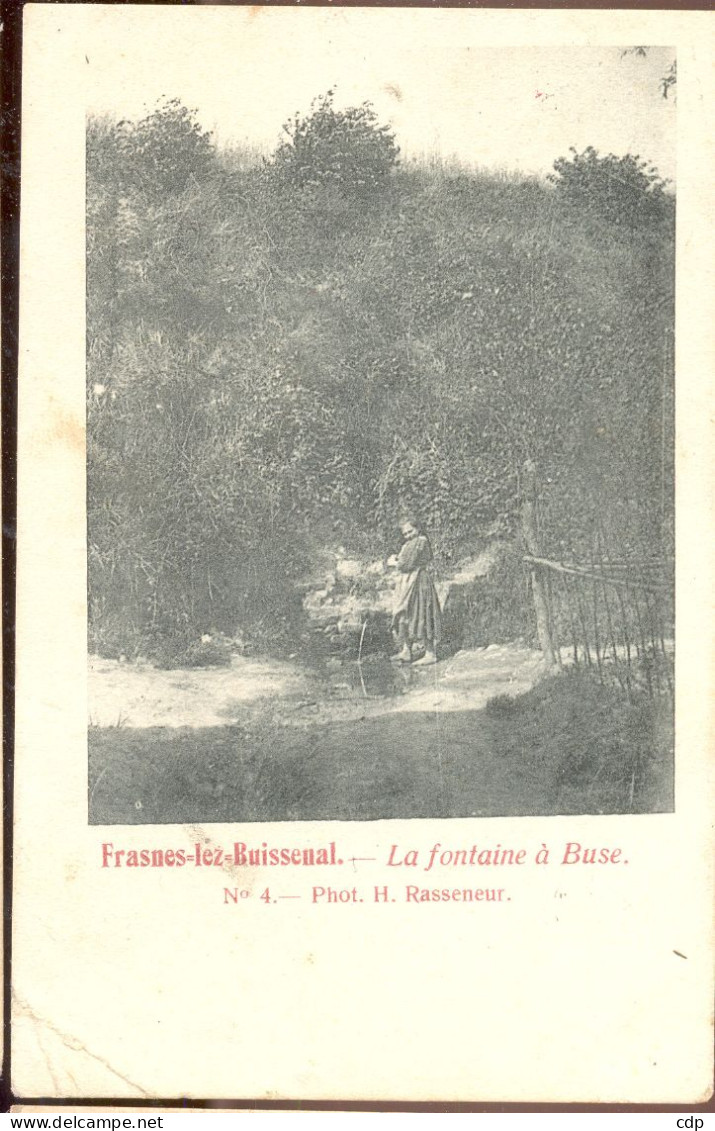 Cpa Frasnes Lez Buissenal  1918 - Frasnes-lez-Anvaing