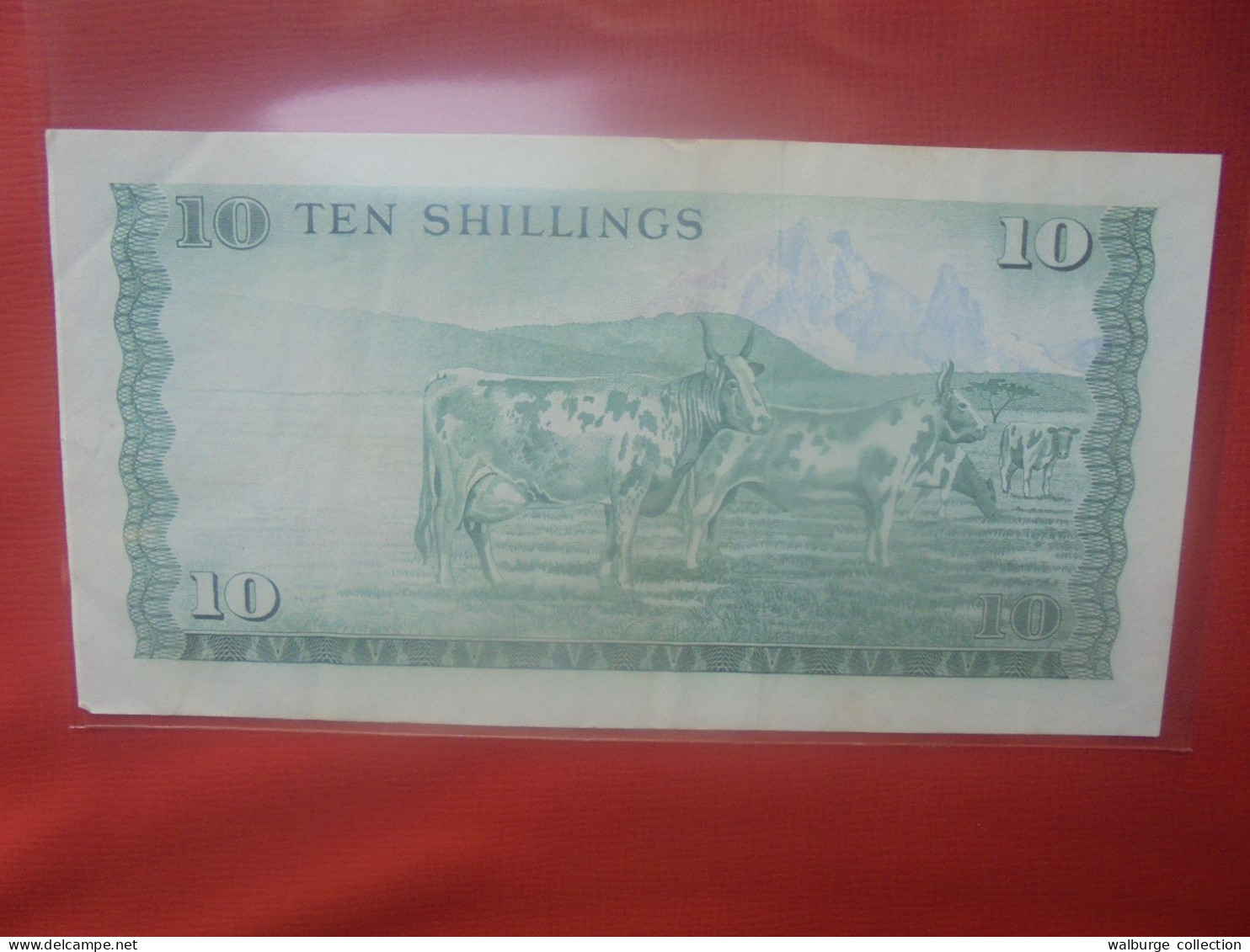 KENYA 10 SHILLINGS 1976 Circuler (B.29) - Kenya