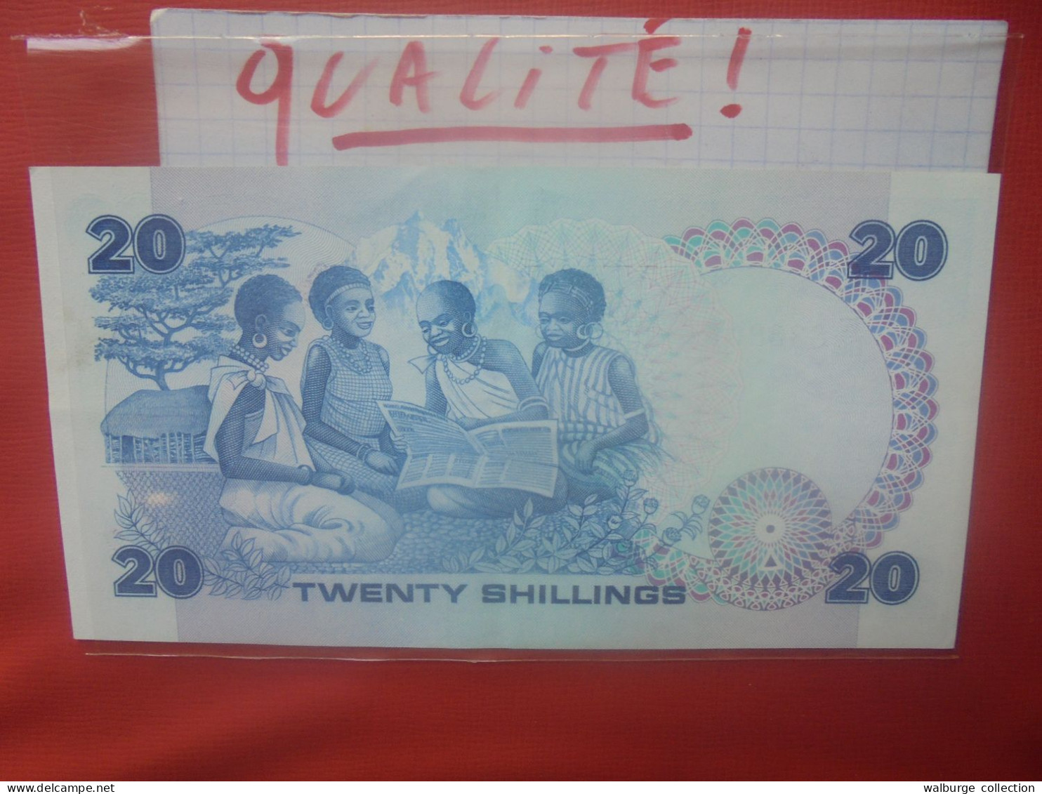 KENYA 20 SHILLINGS 1986 Peu Circuler Belle Qualité (B.29) - Kenia