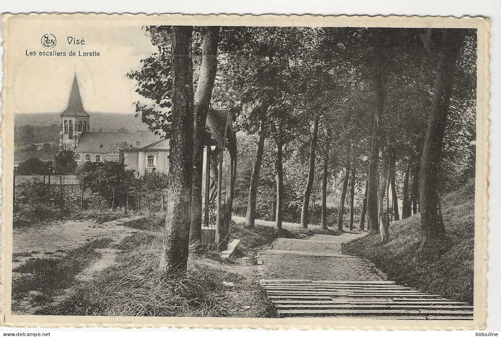 CPA-VISE " Les Escaliers De Lorette " - Wezet