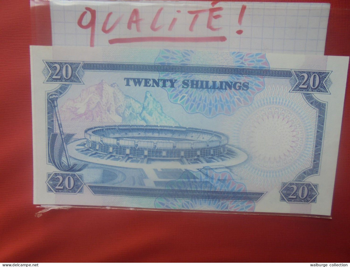 KENYA 20 SHILLINGS 1992 Peu Circuler Belle Qualité (B.29) - Kenya