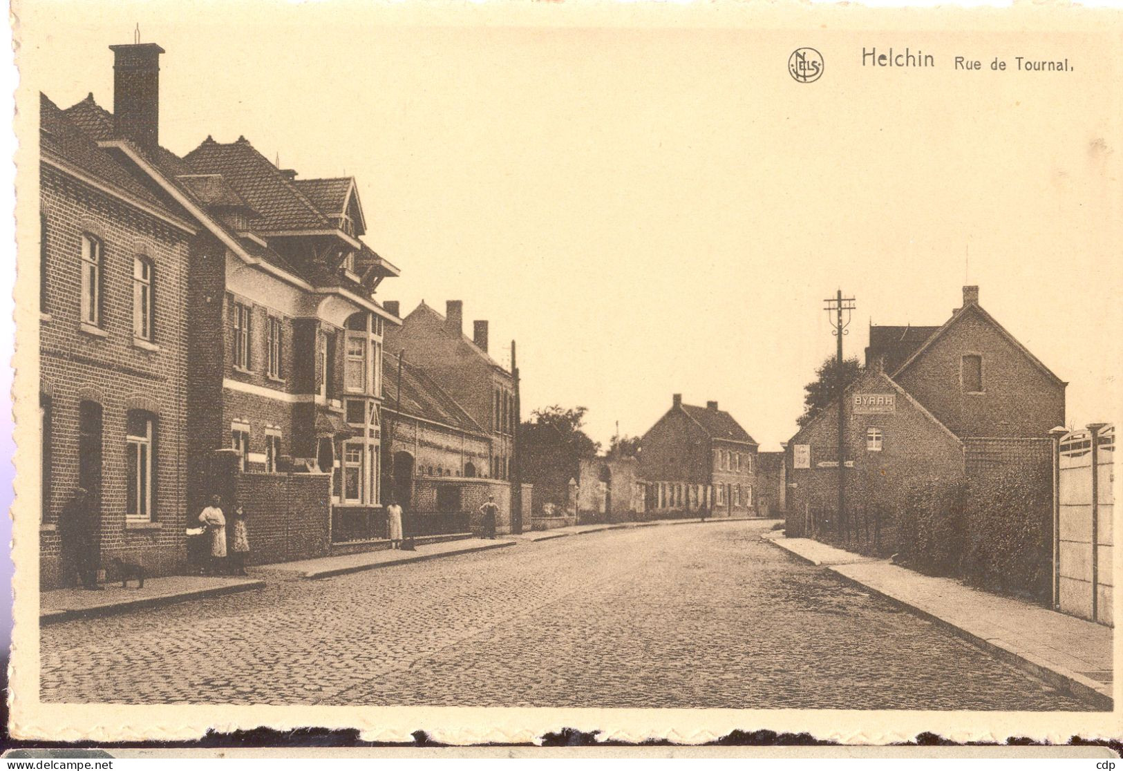 Cpsm Helchin   Rue - Spiere-Helkijn