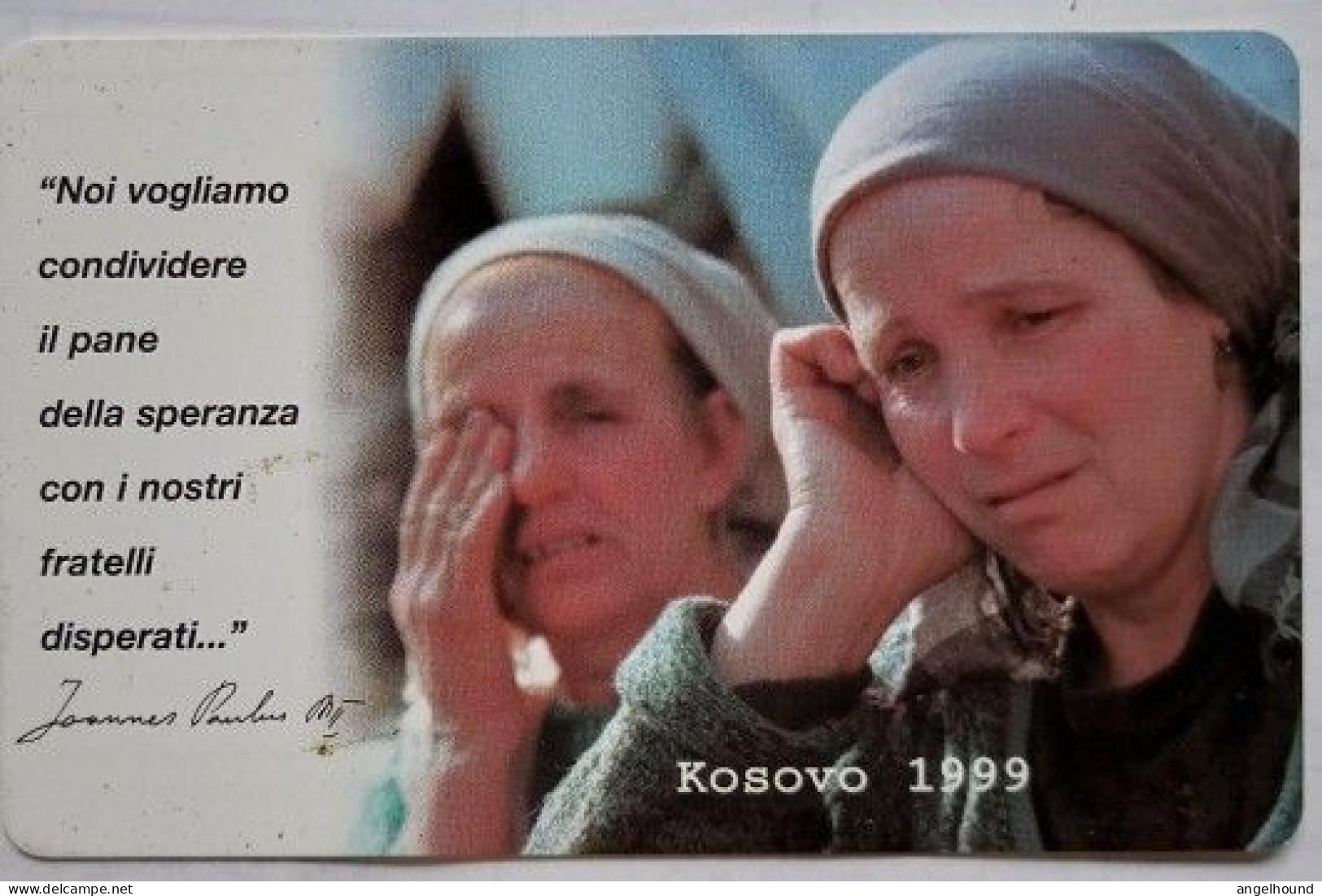 Vatican L5000  SCV - 64  " Kosovo 1999 " - Vaticaanstad