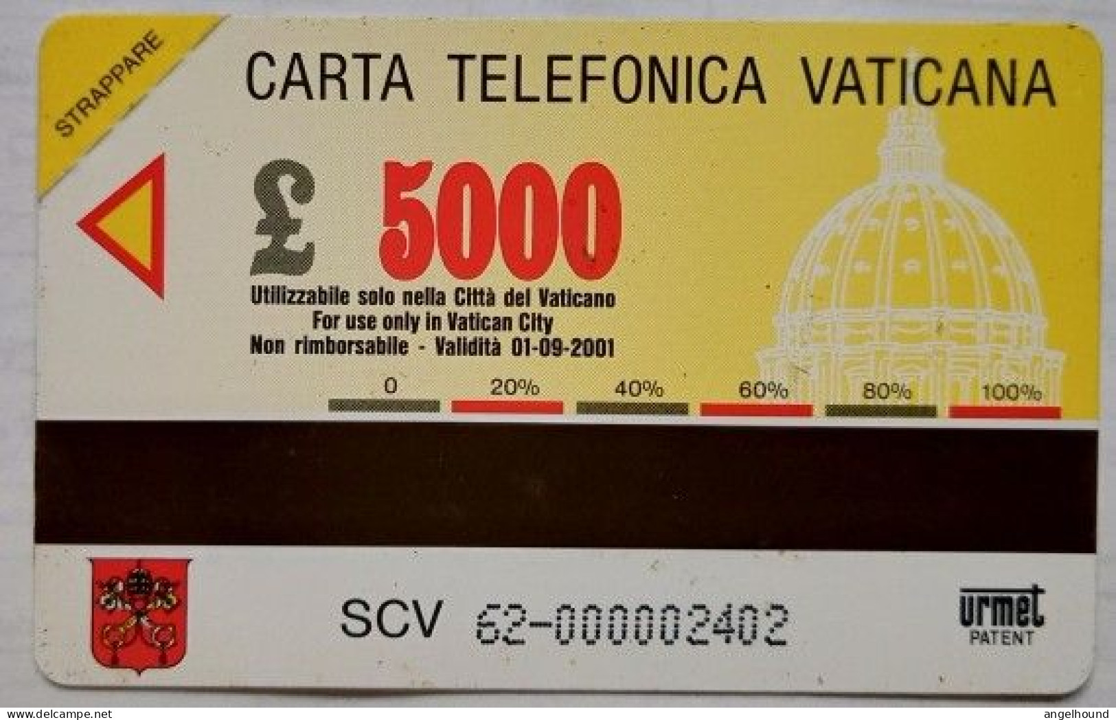 Vatican  SCV - 62  L5000 MINT " Mancini " - Vaticano (Ciudad Del)