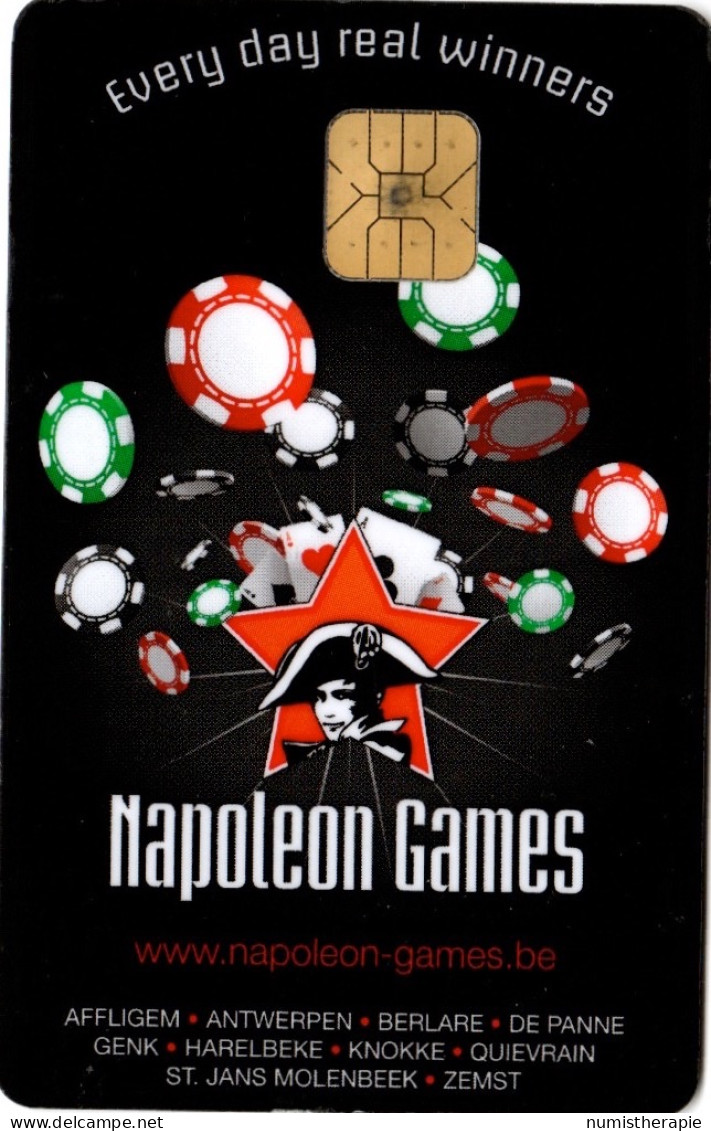 Carte Casino Belge : Napoleon Games Belgique : Knokke - Casino Cards