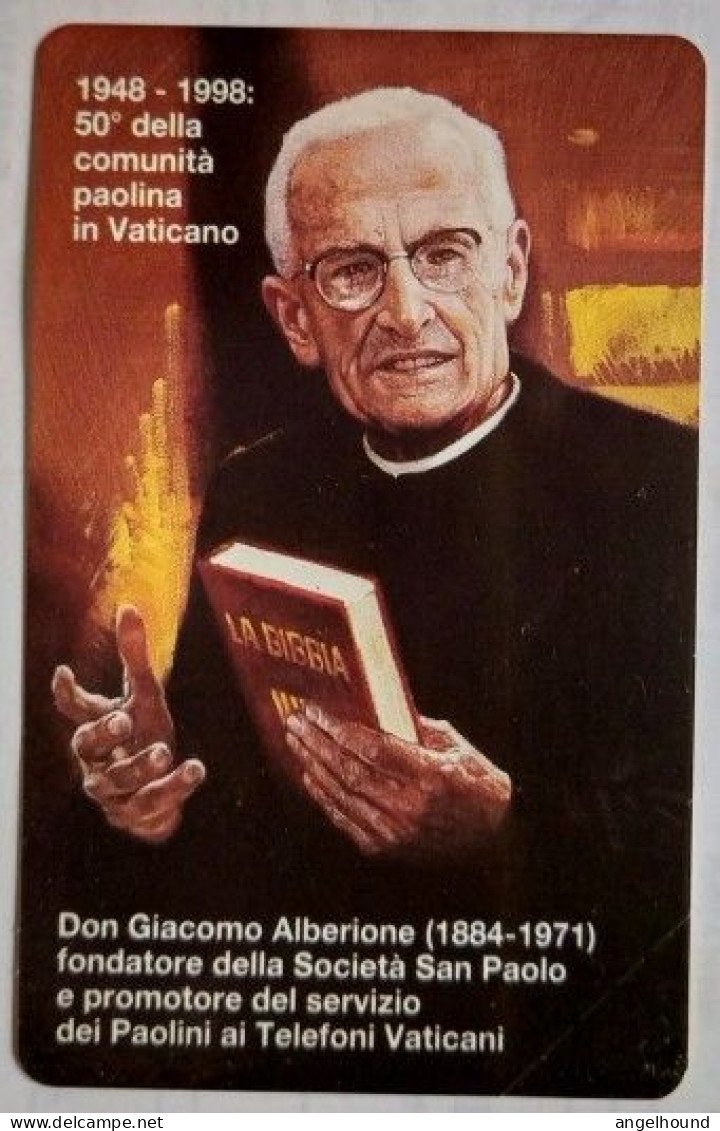 Vatican SCV- 51 L5000 MINT "  Don Giacomo Alberione " - Vatikan