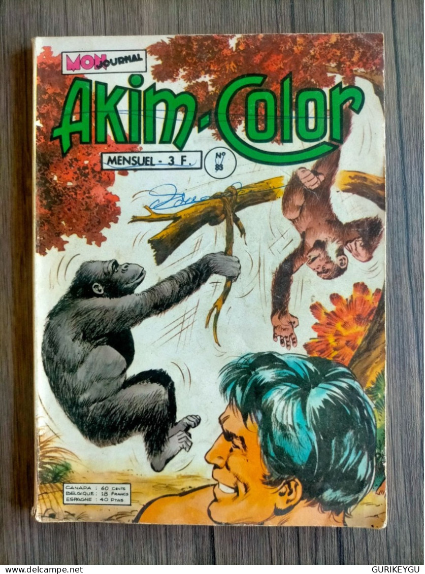 AKIM COLOR N° 83 Mon Journal  05/10/1974 - Akim