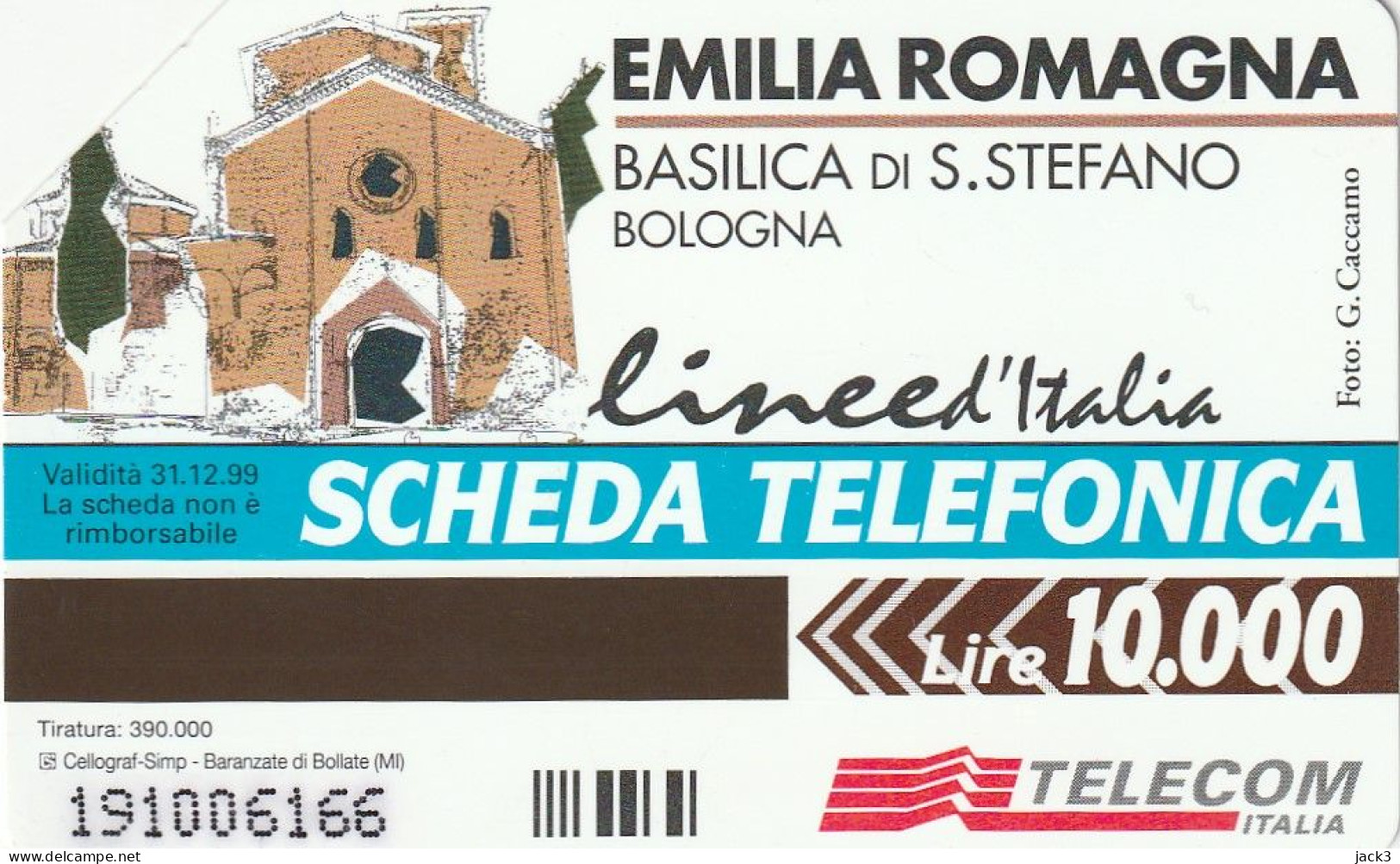 SCEDA TELEFONICA - EMILIA ROMAGNA - BASILICA DI SANTO STEFANO - BOLOGNA (2 SCANS) - Public Themes