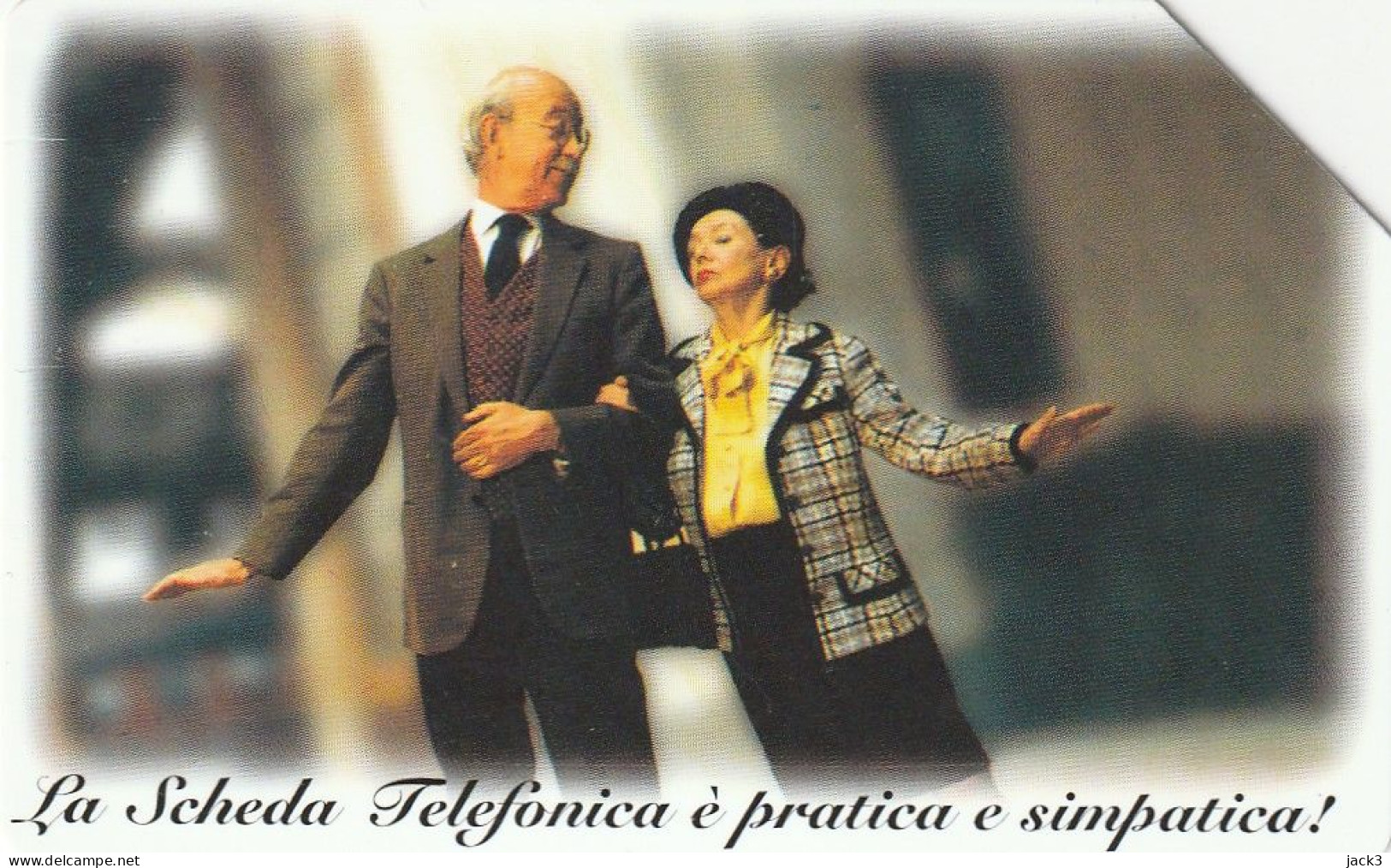 SCEDA TELEFONICA - LA SCHEDA E' UNA COSA MERAVIGLIOSA (2 SCANS) - Public Themes