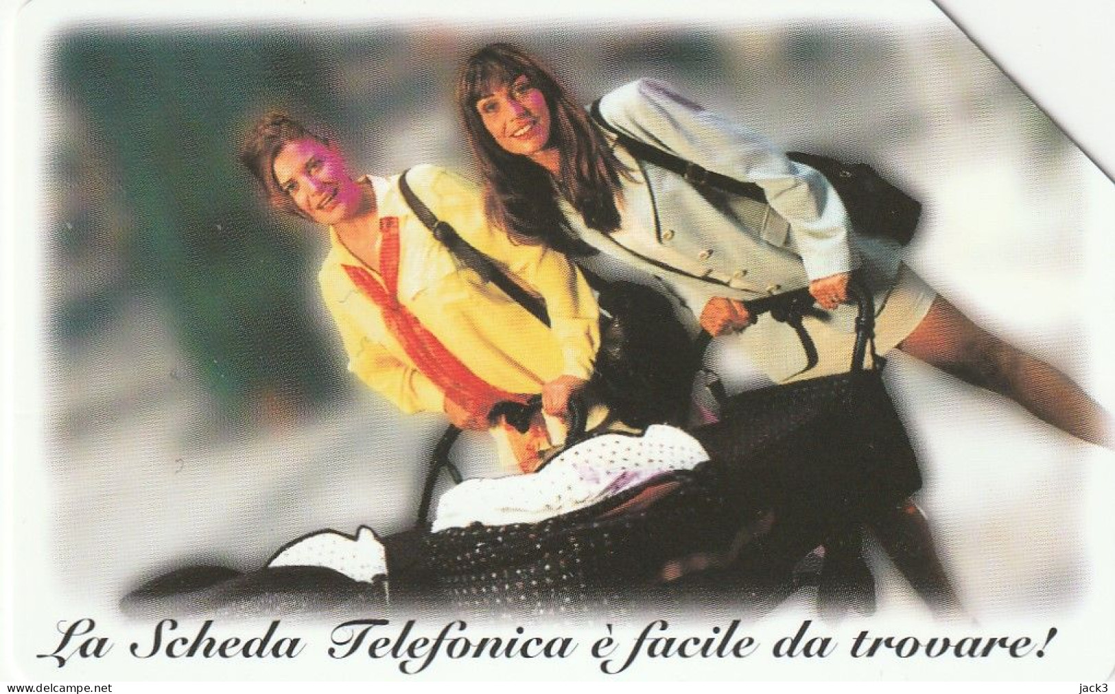 SCEDA TELEFONICA - LA SCHEDA E' UNA COSA MERAVIGLIOSA (2 SCANS) - Publiques Thématiques