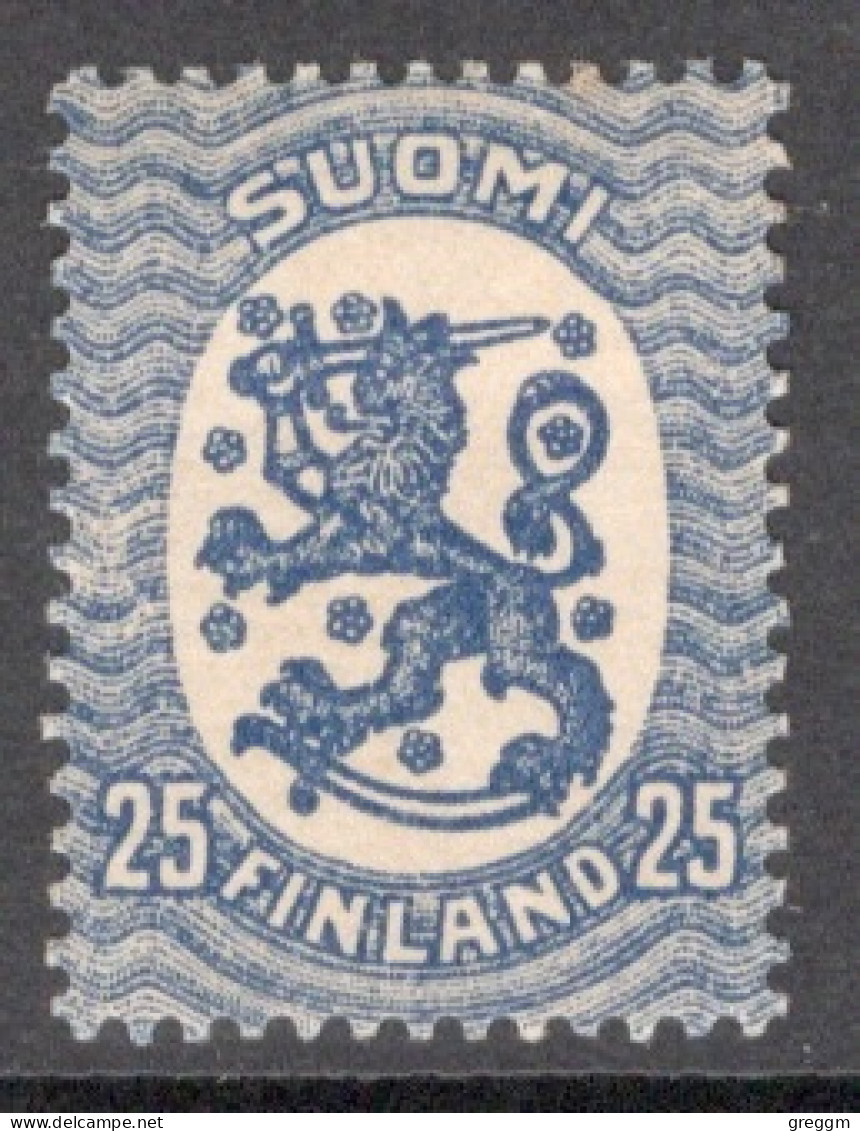 Finland 1917 Standing Lion Definitive Stamp In Mounted Mint - Ongebruikt