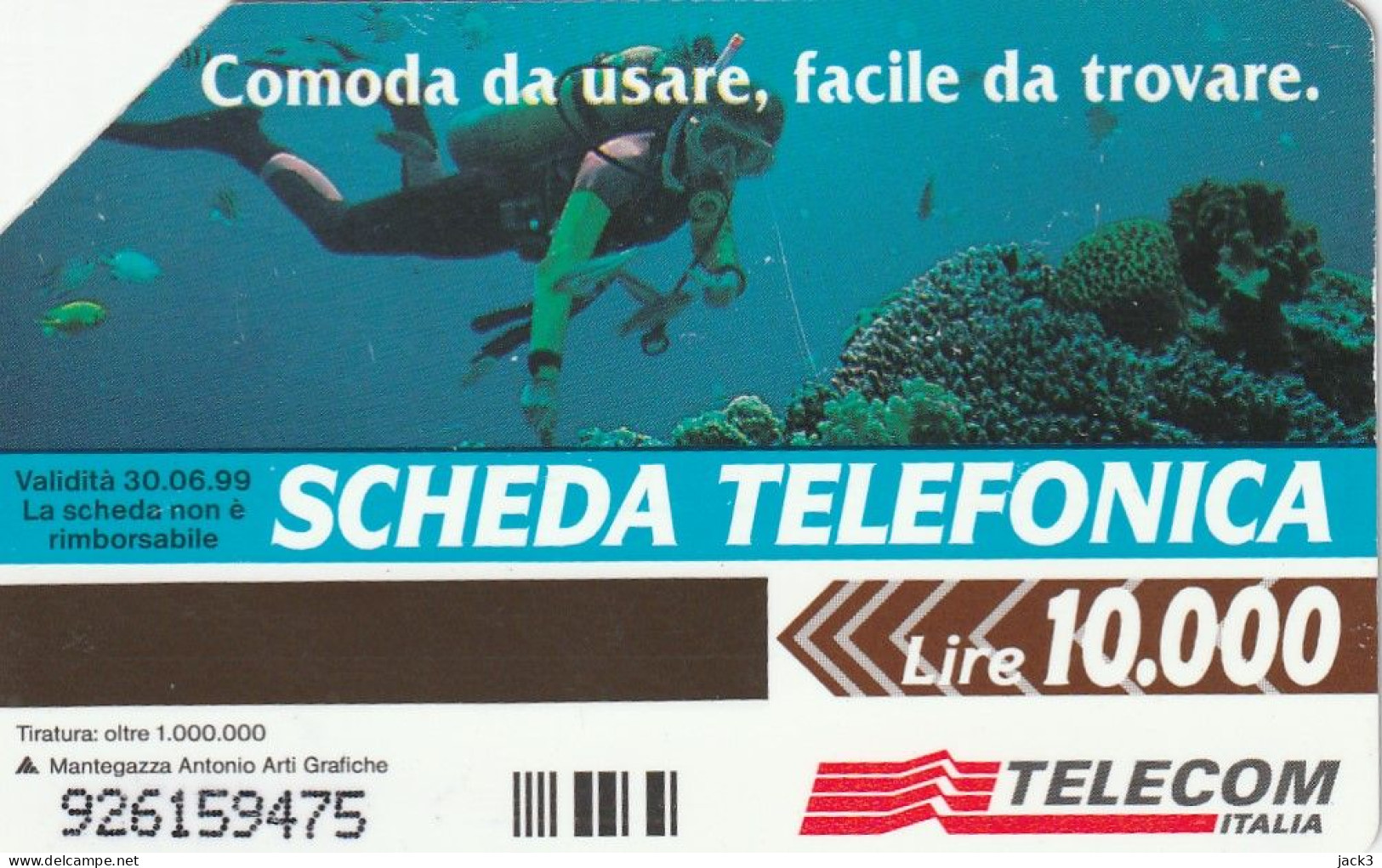 SCEDA TELEFONICA - COMODA DA USARE, FACILE DA TROVARE (2 SCANS) - Öff. Themen-TK