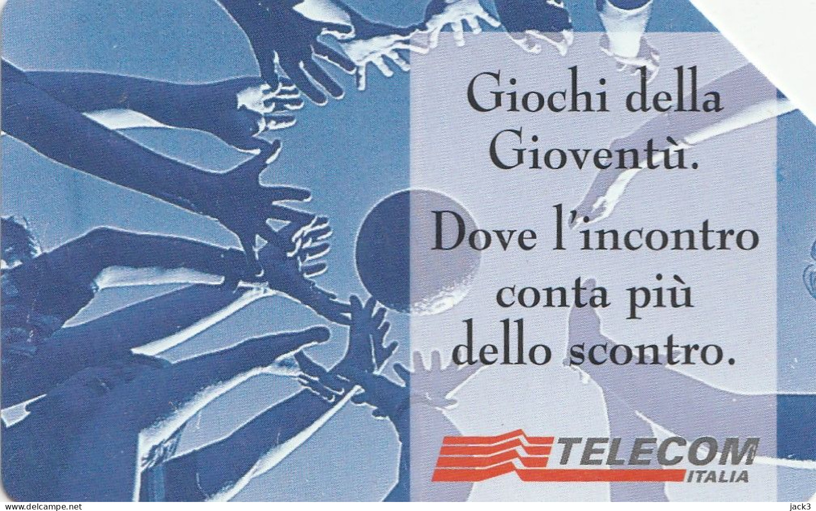 SCEDA TELEFONICA - GIOCHI DELLA GIOVENTU' 1997 (2 SCANS) - Öff. Themen-TK