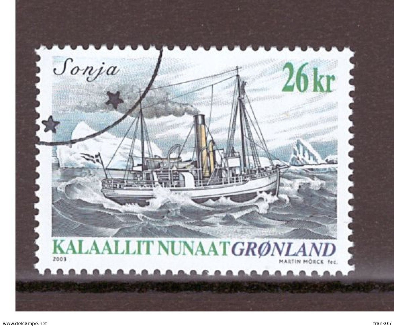 Grönland / Greenland Michel Nr. 410 Ship 2003 U - Usati