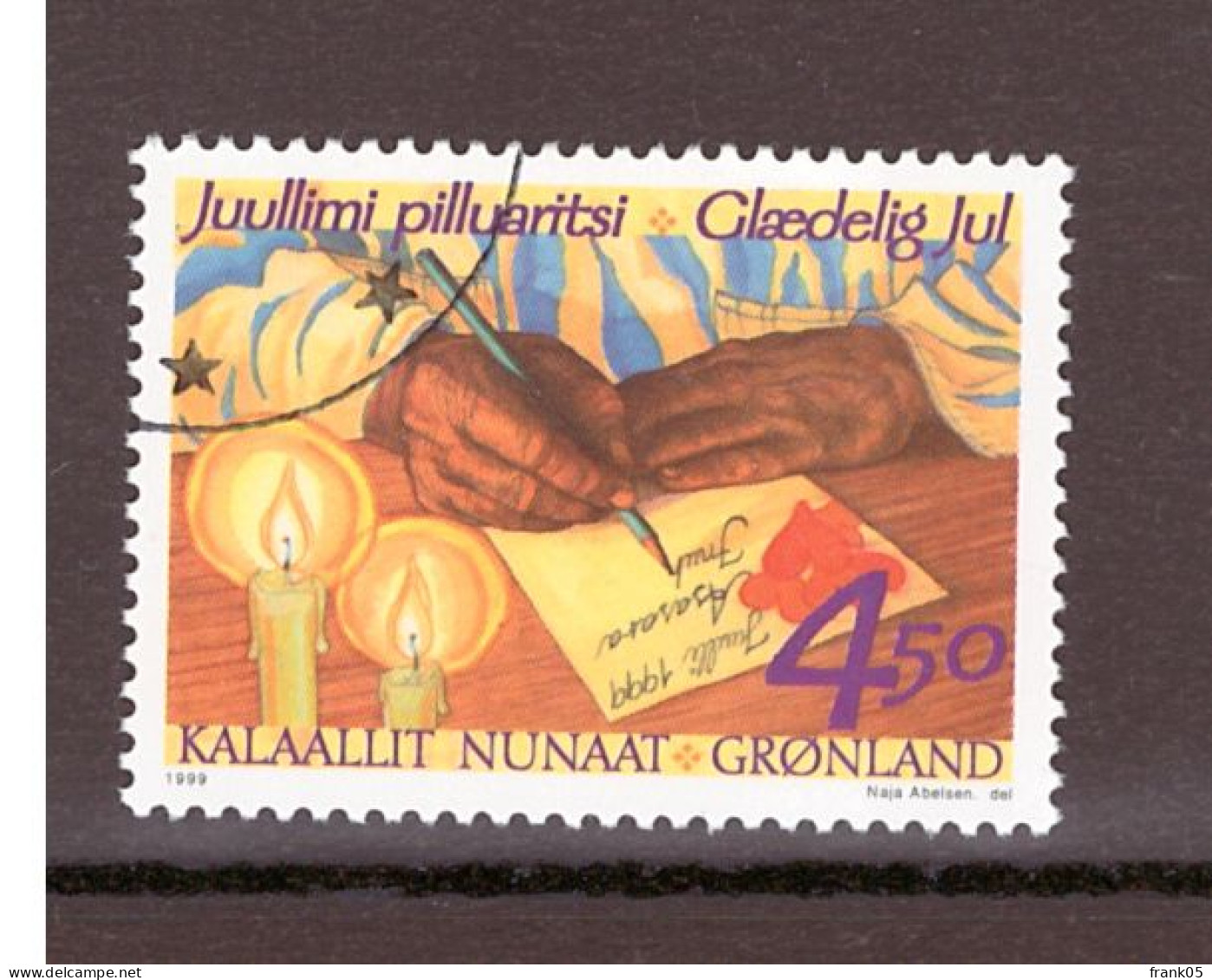 Grönland / Greenland Michel Nr. 344 Christmas O - Gebruikt