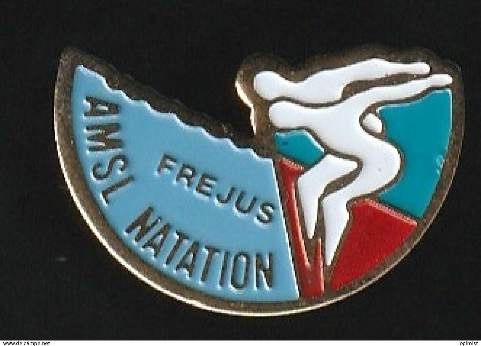 76600-- Pin's-Natation.Frejus.AMSL. - Schwimmen