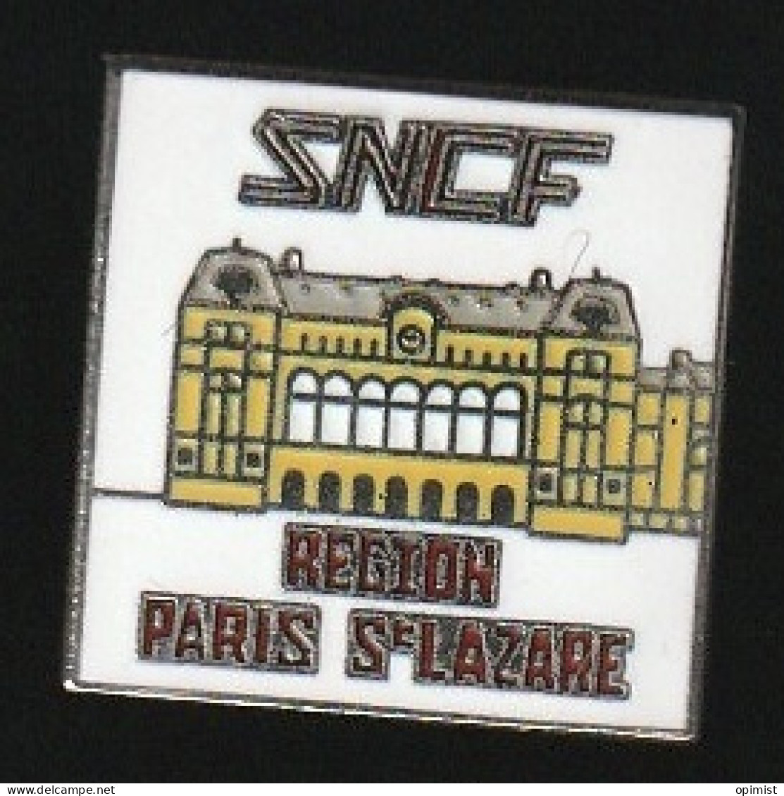 76627- Pin's-région Paris Saint Lazare.SNCF.train.transport. - TGV