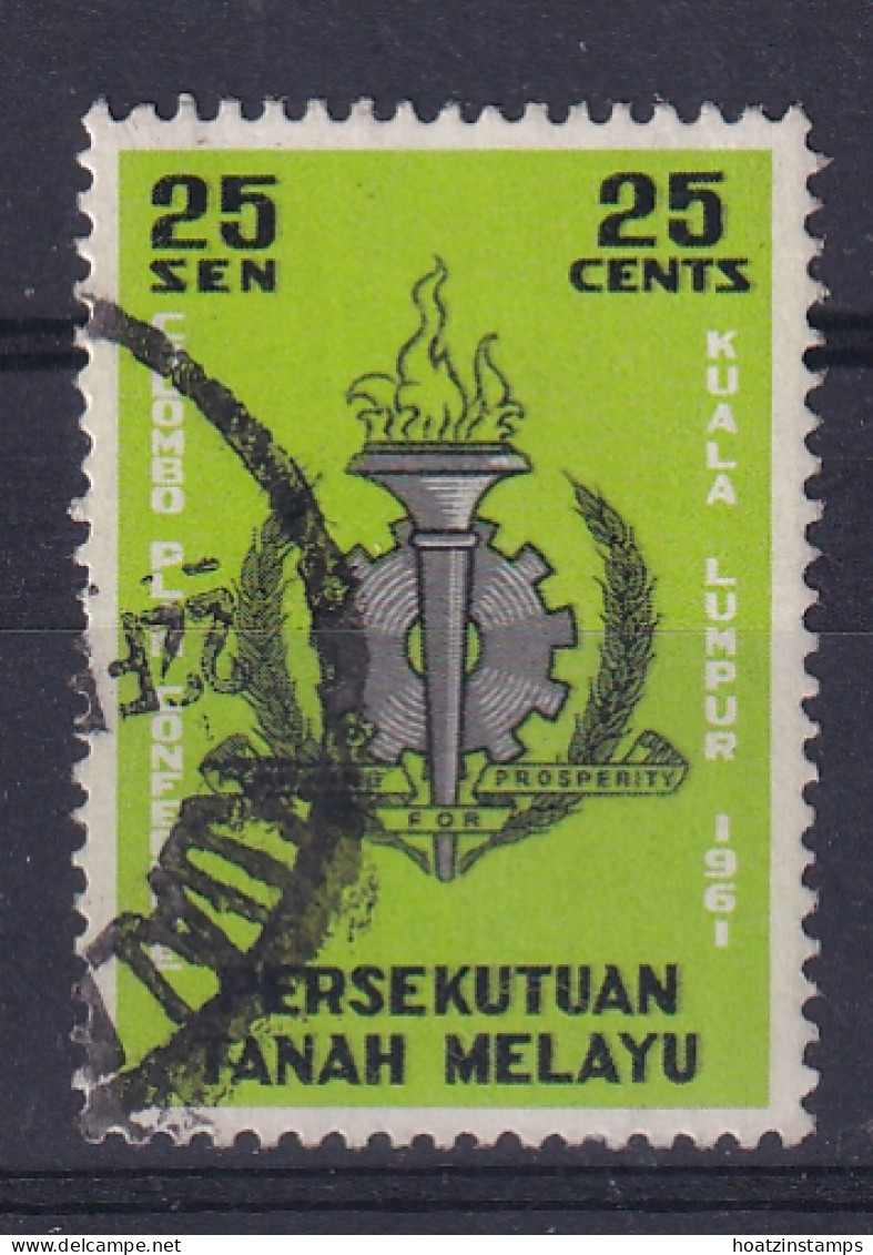 Malayan Federation: 1961   Colombo Plan Conference   SG21   25c   Used - Fédération De Malaya