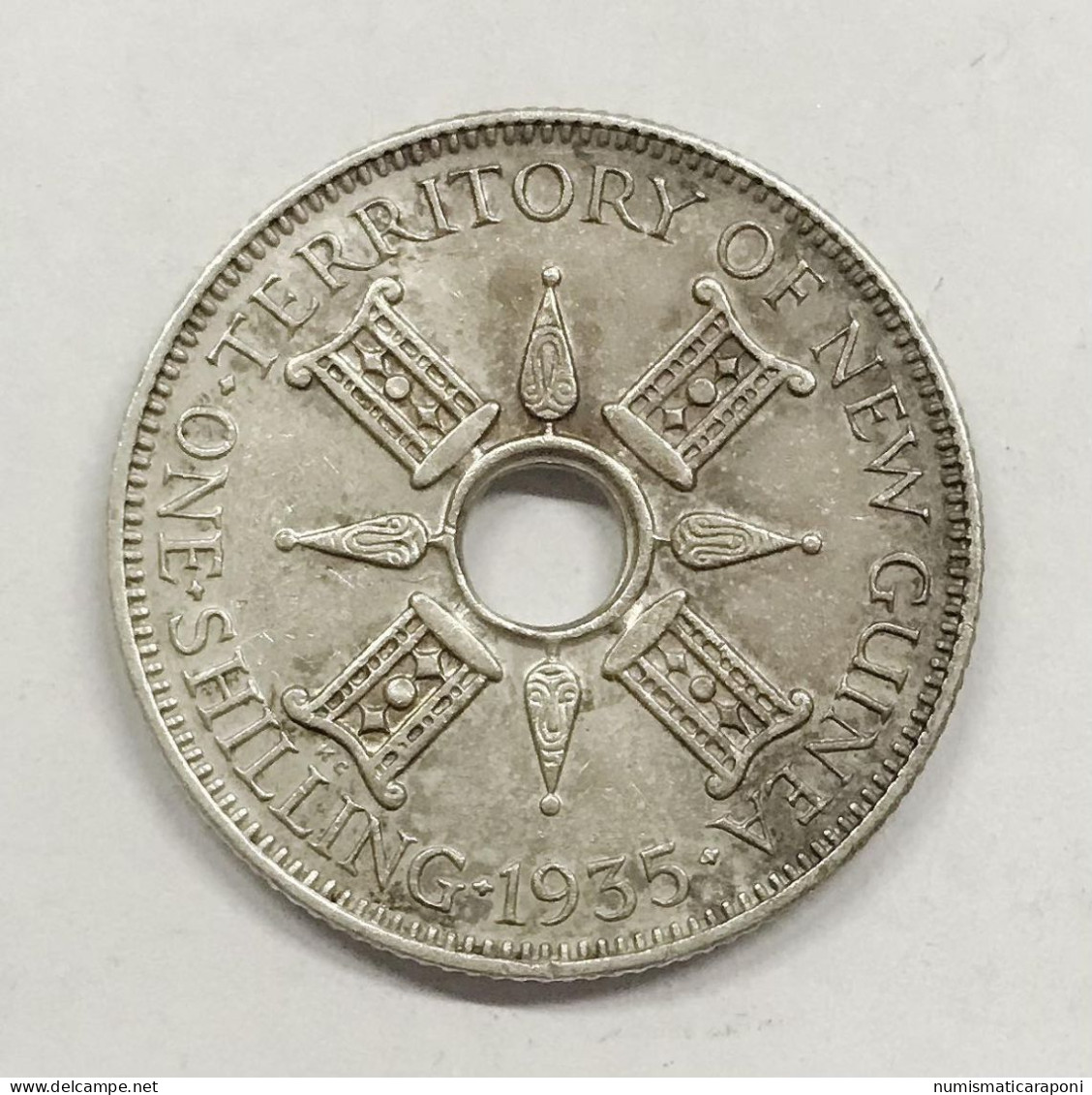 BRITISH NEW GUINEA SHILLING 1935 GEORGE V  E.895 - Guinée