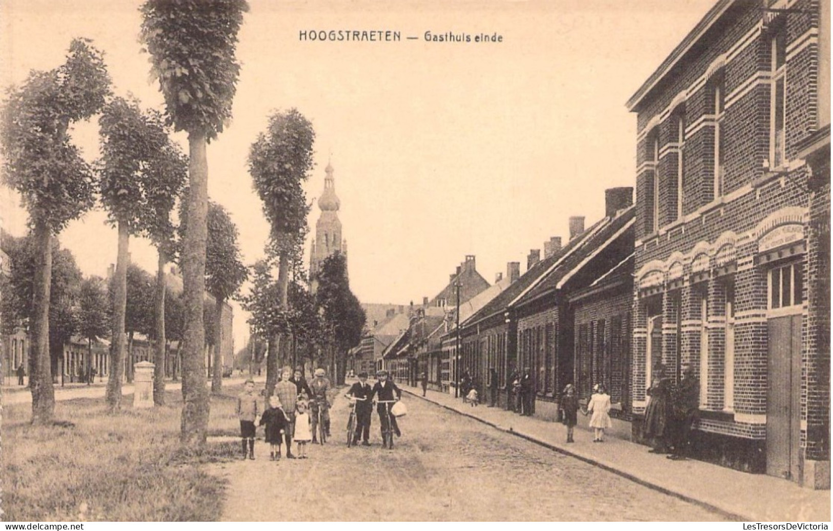 Belgique - Hoogstraeten - Gasthuis Einde - Animé - E. Desaix - Aerts Horsten - Carte Postale Ancienne - Turnhout