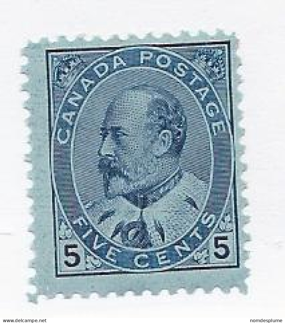 18977) Canada 1903 Edward  Mint Hinge * MH - Ungebraucht