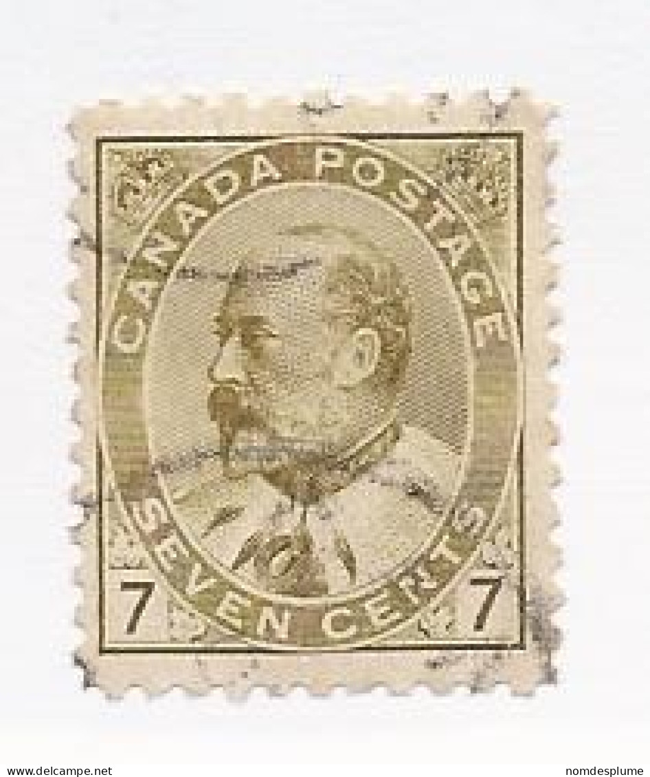 18980) Canada 1903 Edward - Used Stamps