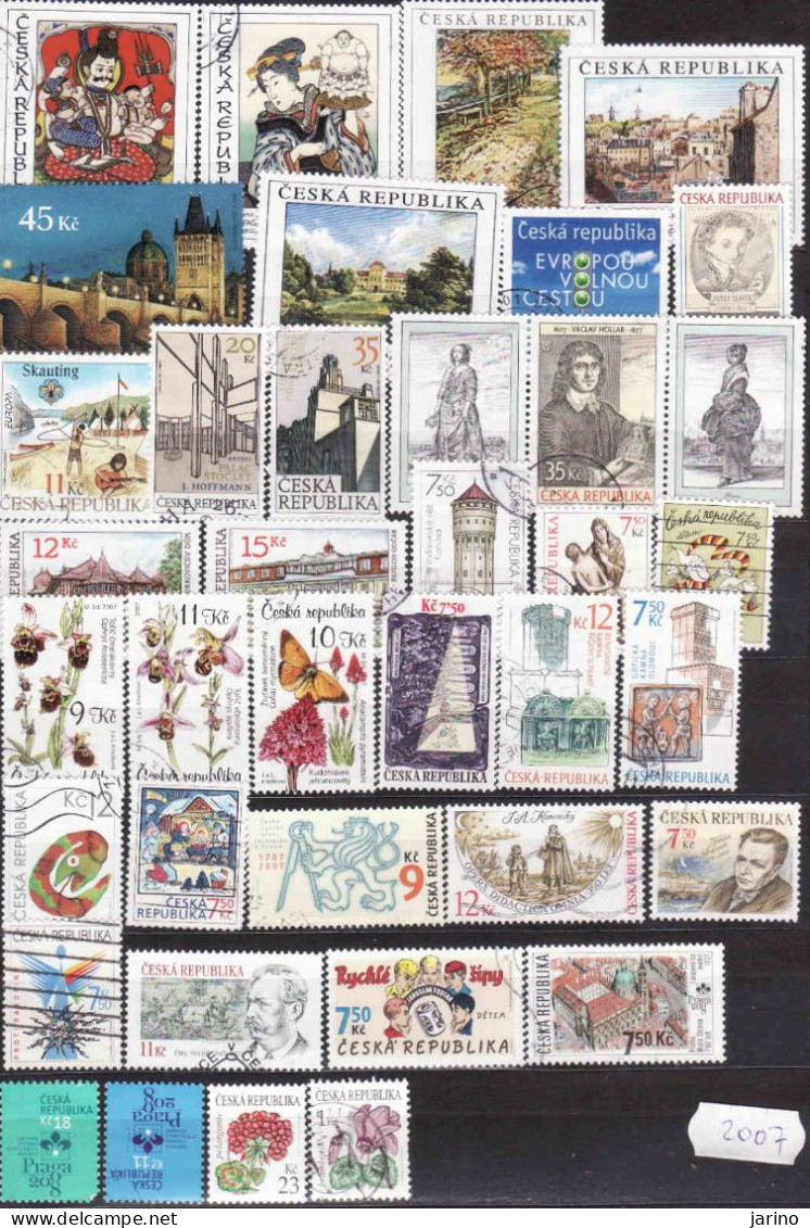 Tschechische Republik 2007, Used.I Will Complete Your Wantlist Of Czech Or Slovak Stamps According To The Michel Catalog - Oblitérés