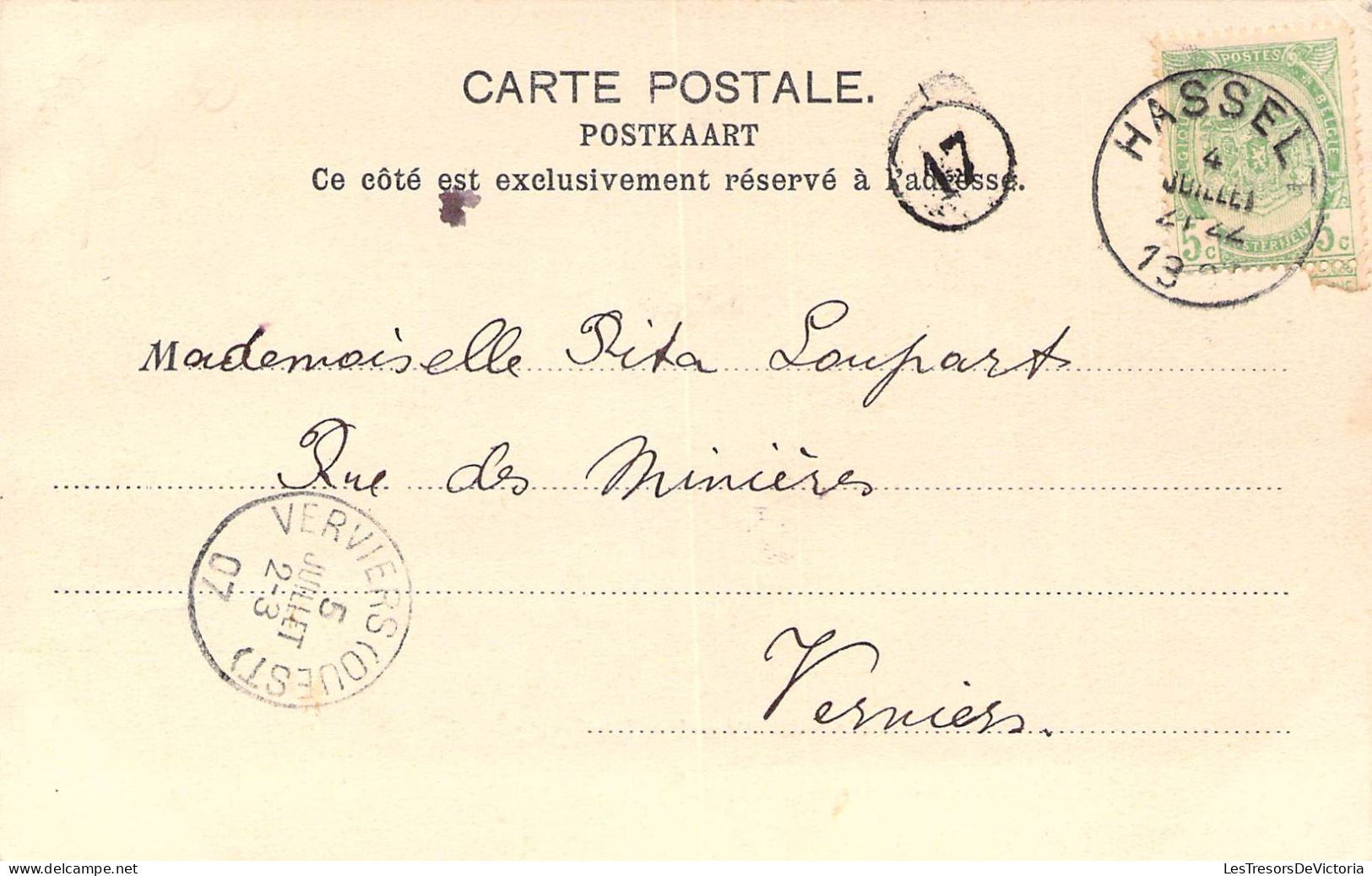 Belgique - Genck - Campine Limbbourgeoise  B. Delée - Animé - Carte Postale Ancienne - Genk