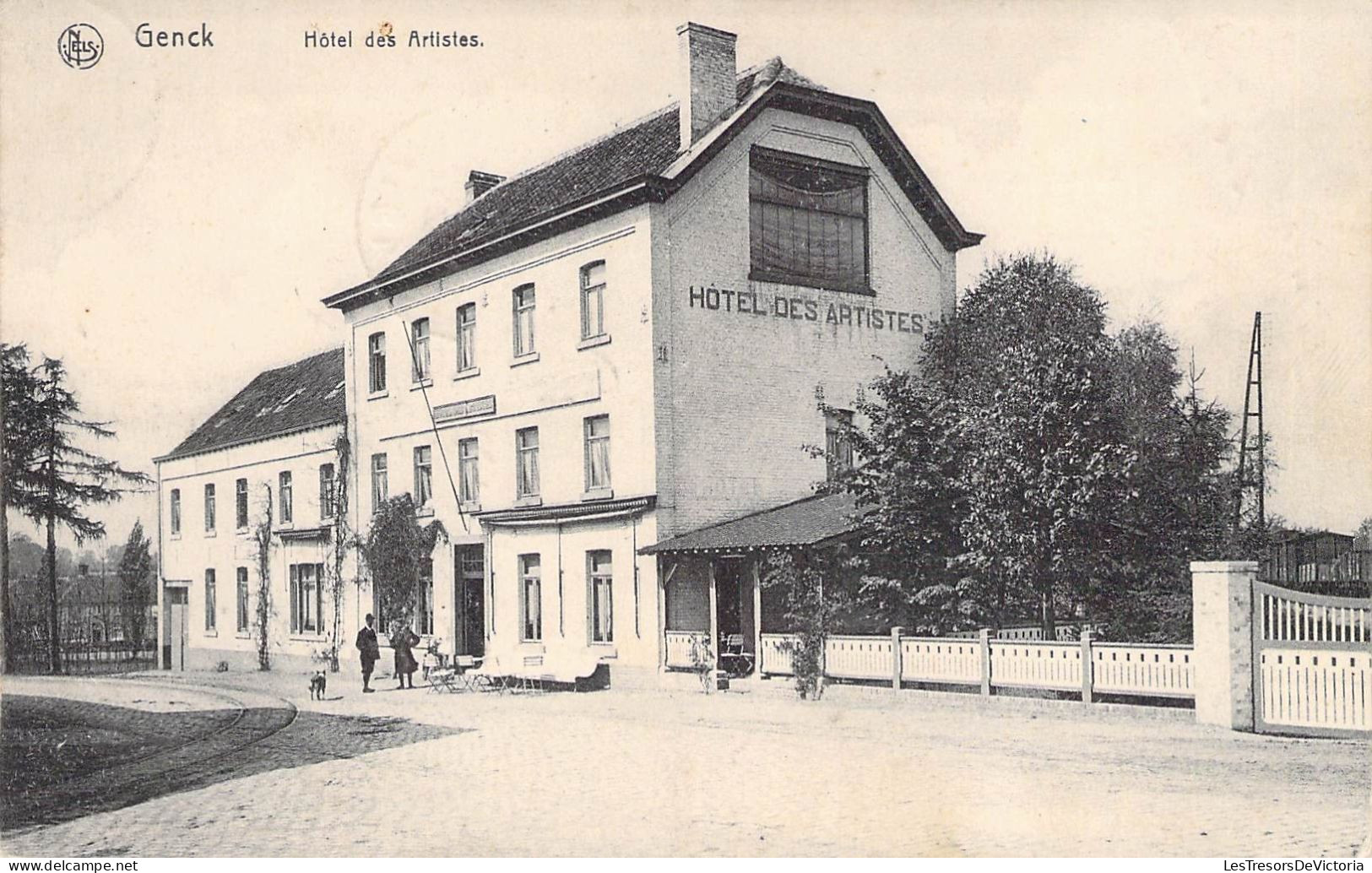 Belgique - Genck - Hotel Des Artistes - Nels - Maison Stulens  - Carte Postale Ancienne - Genk