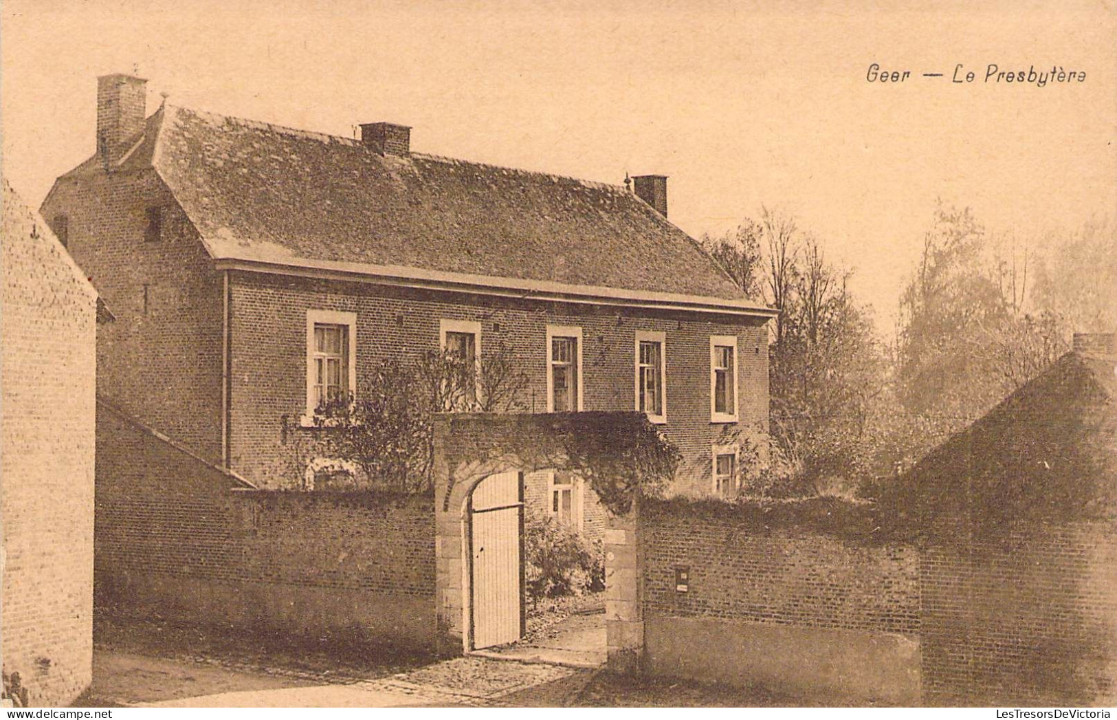 Belgique -  Geer - Le Presbytère  - Carte Postale Ancienne - Waremme
