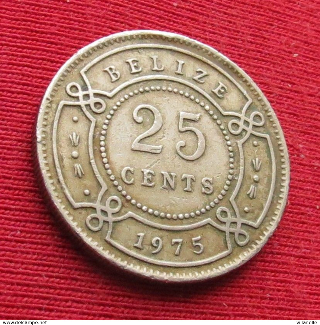 Belize 25 Cents 1975 KM# 36 Lt 952 *VT  Beliz Belice - Belize