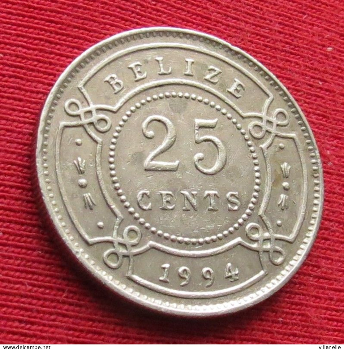 Belize 25 Cents 1994 KM# 36 Lt 953 *VT  Beliz Belice - Belize